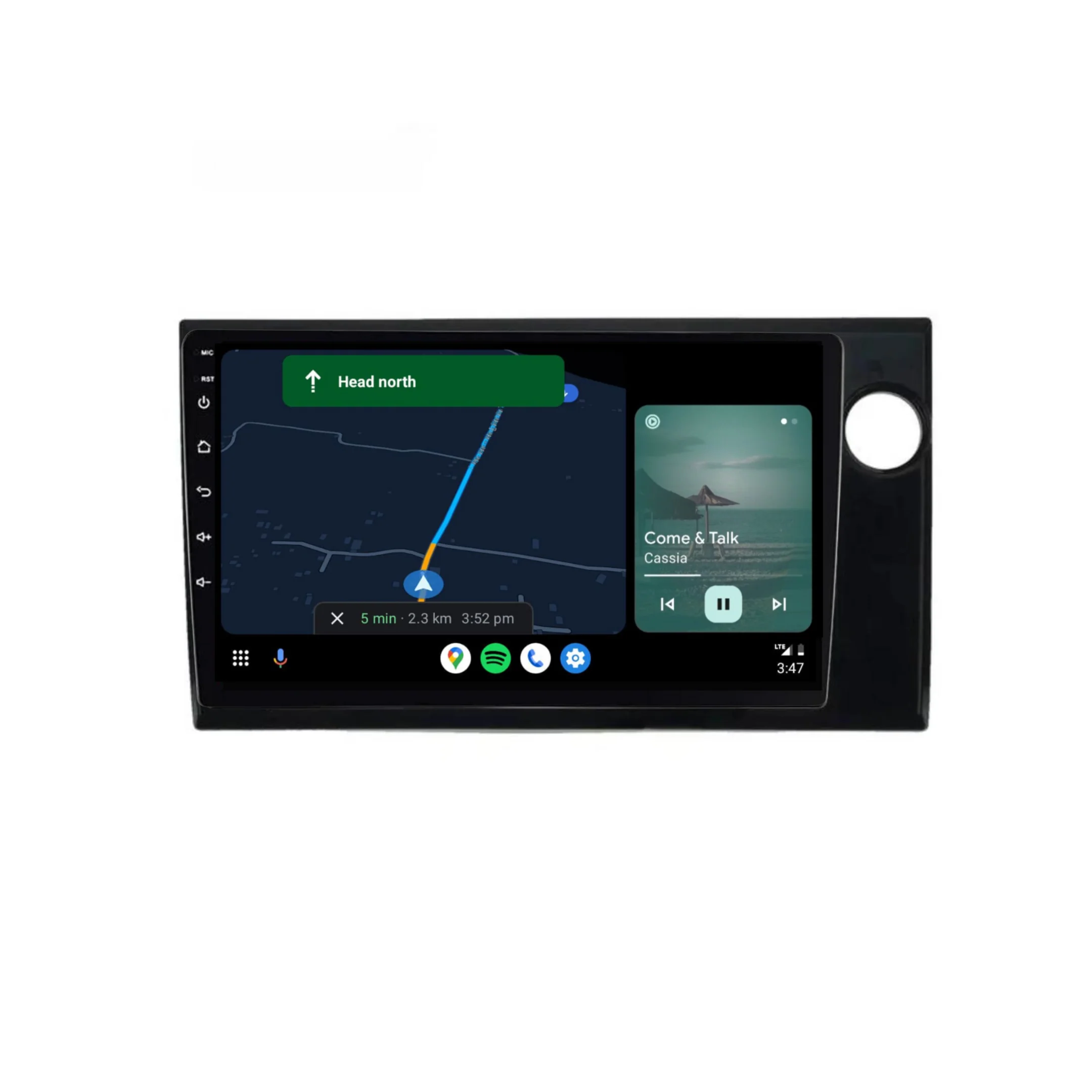 Honda BRV / Amaze / Brio (2015-2019) Plug & Play Head Unit Upgrade Kit: Car Radio with Wireless & Wired Apple CarPlay & Android Auto - Image 4