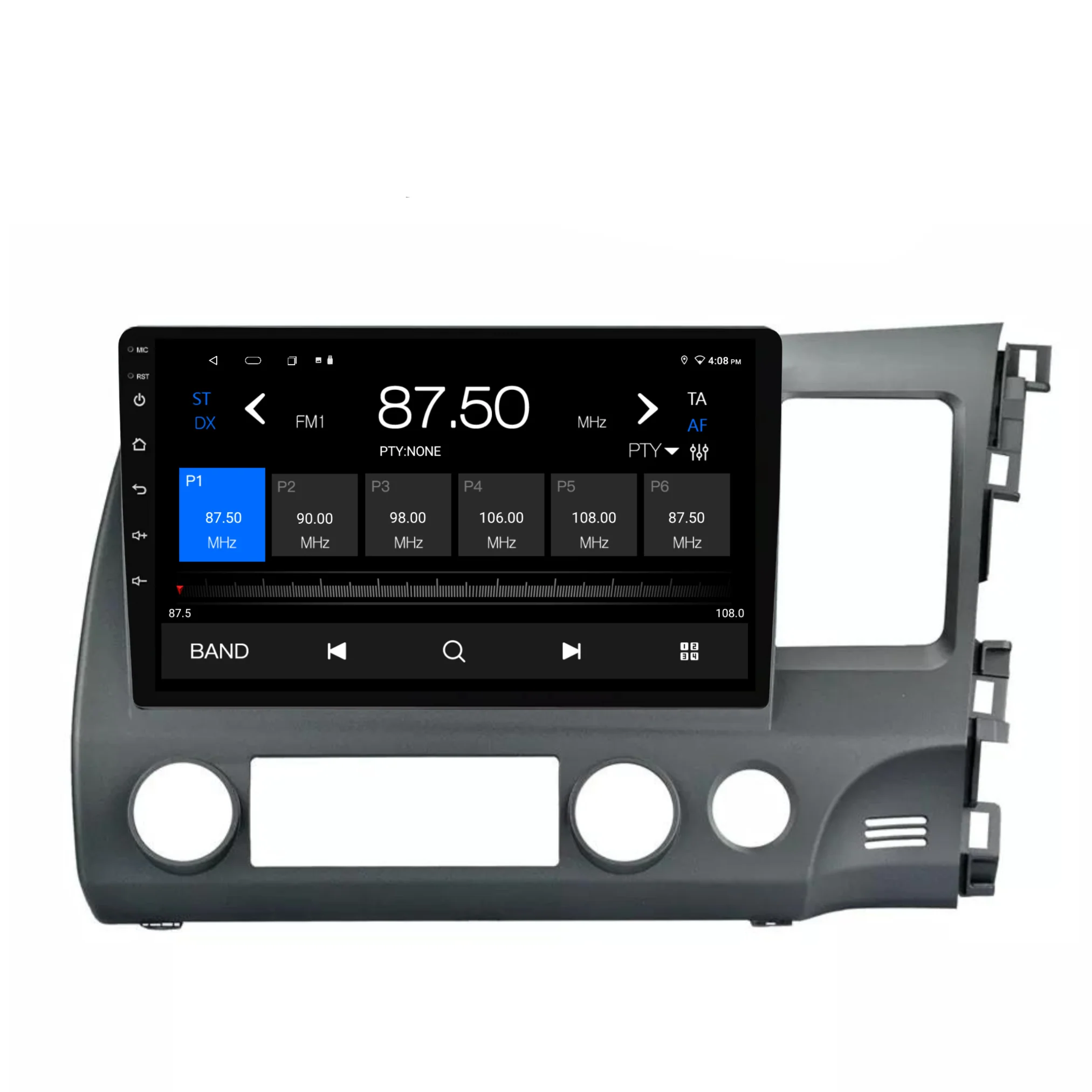 Honda Civic (2007-2011) Plug & Play Head Unit Upgrade Kit: Car Radio with Wireless & Wired Apple CarPlay & Android Auto - Image 6