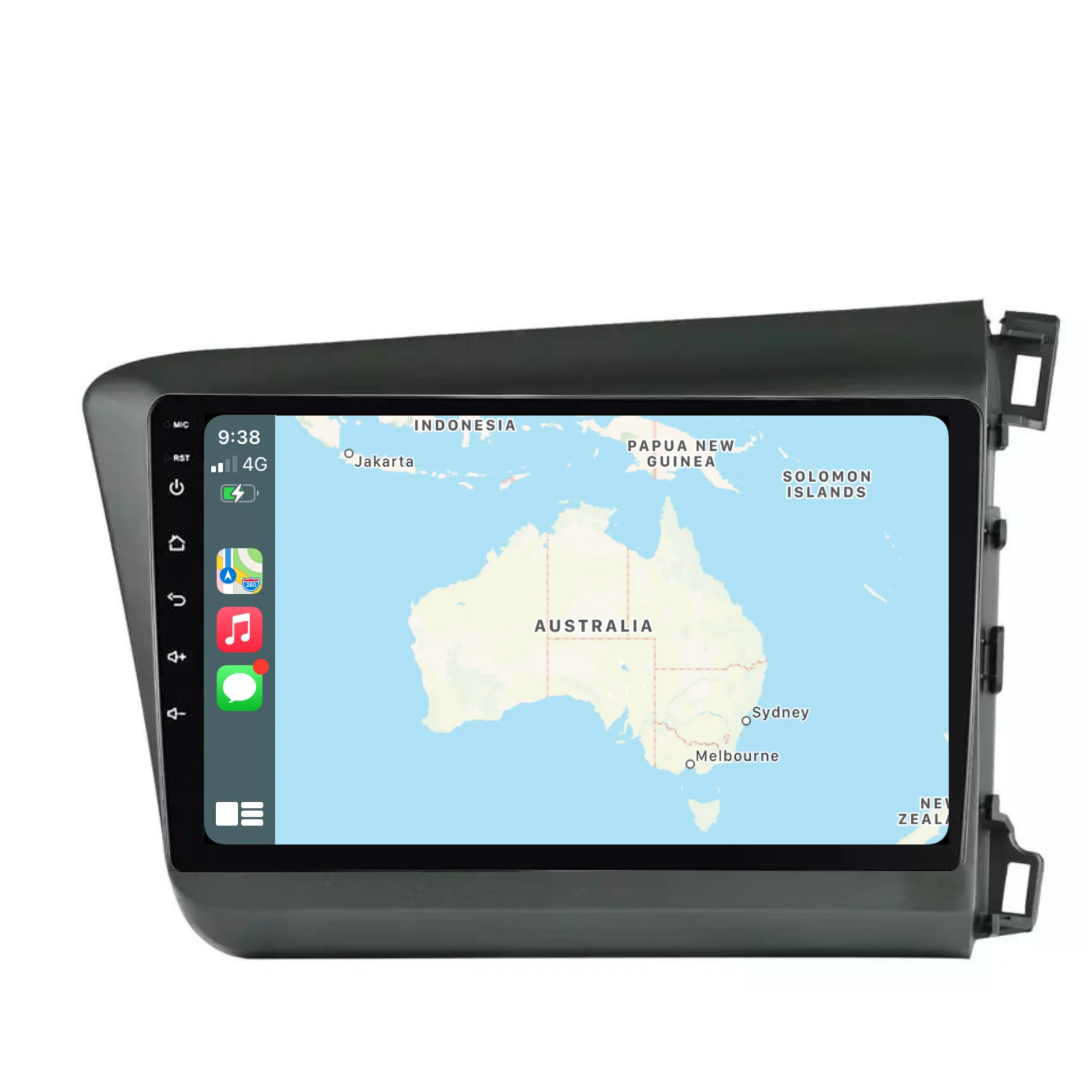 Honda Civic (2012-2015) Plug & Play Head Unit Upgrade Kit: Car Radio with Wireless & Wired Apple CarPlay & Android Auto - Image 3