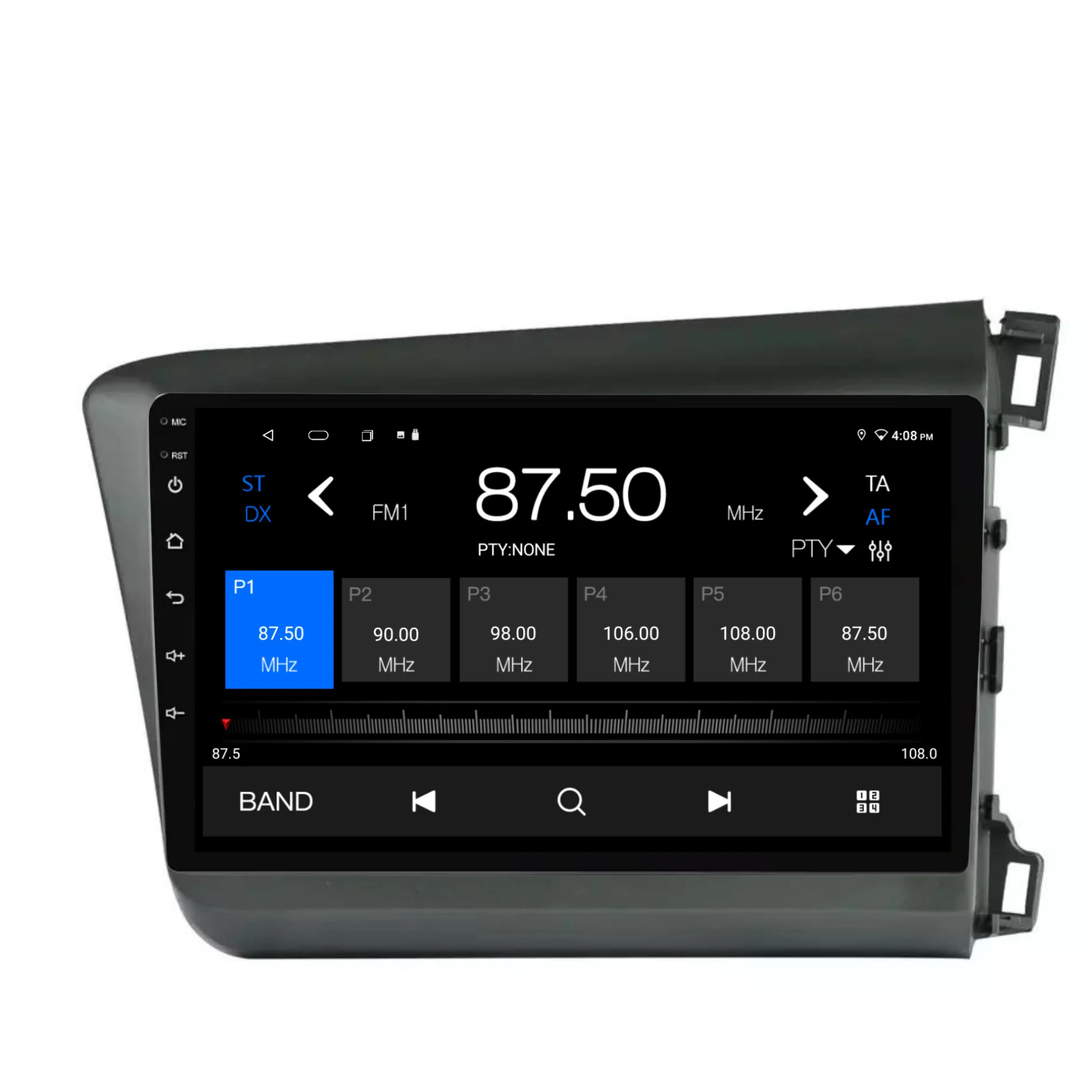 Honda Civic (2012-2015) Plug & Play Head Unit Upgrade Kit: Car Radio with Wireless & Wired Apple CarPlay & Android Auto - Image 6