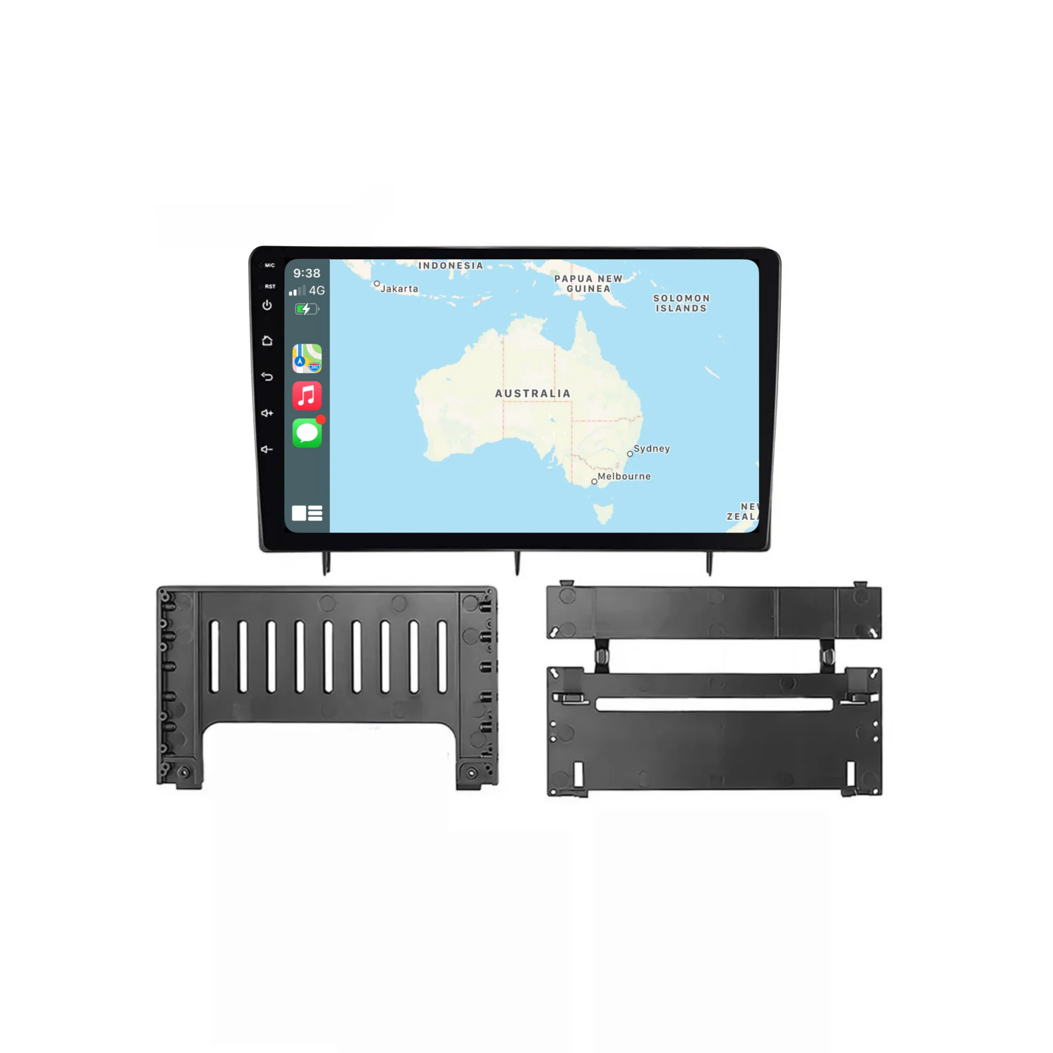 Honda Civic (2022+) Plug & Play Head Unit Upgrade Kit: Car Radio with Wireless & Wired Apple CarPlay & Android Auto - Image 2