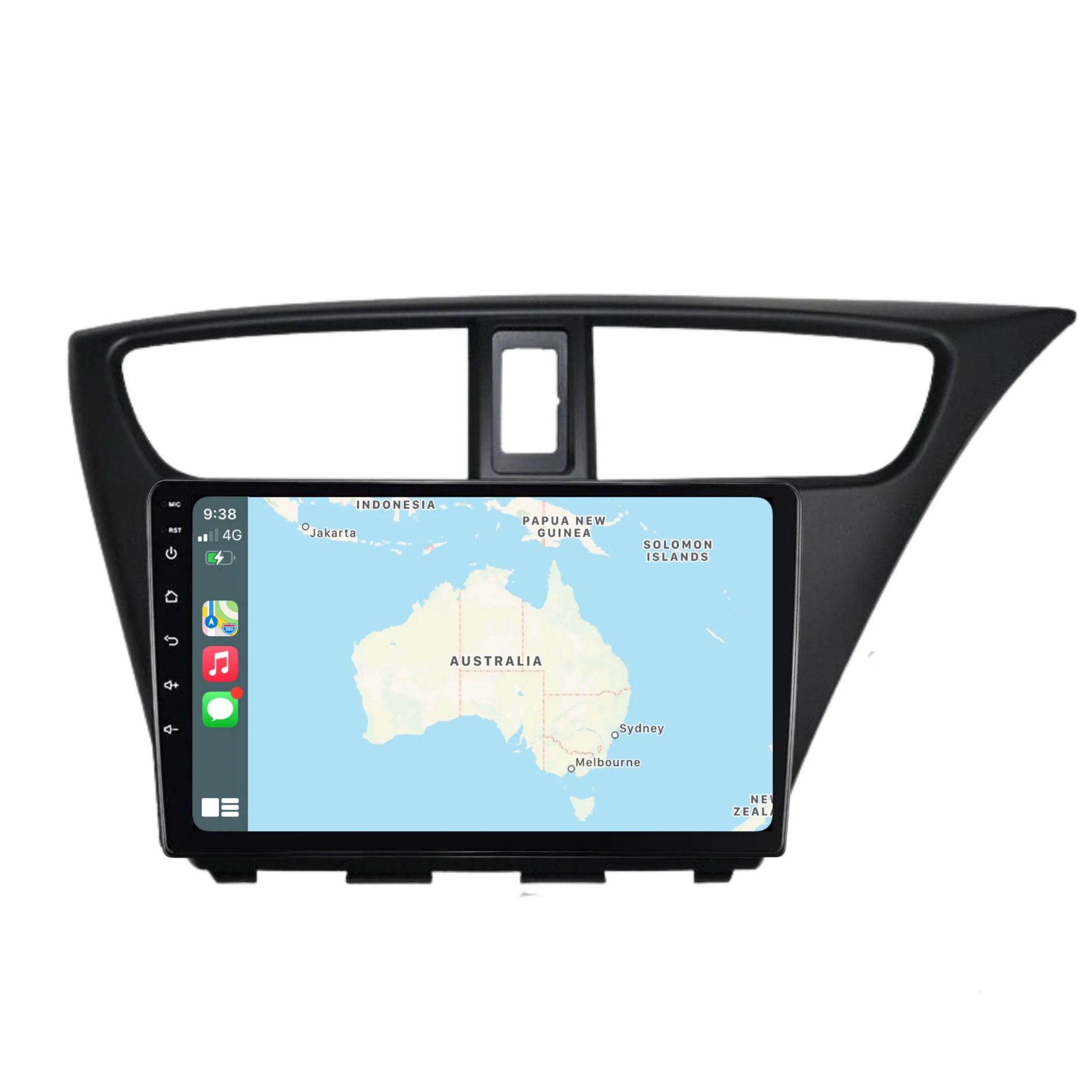 Honda Civic Hatch (2012-2016) Plug & Play Head Unit Upgrade Kit: Car Radio with Wireless & Wired Apple CarPlay & Android Auto - Image 3