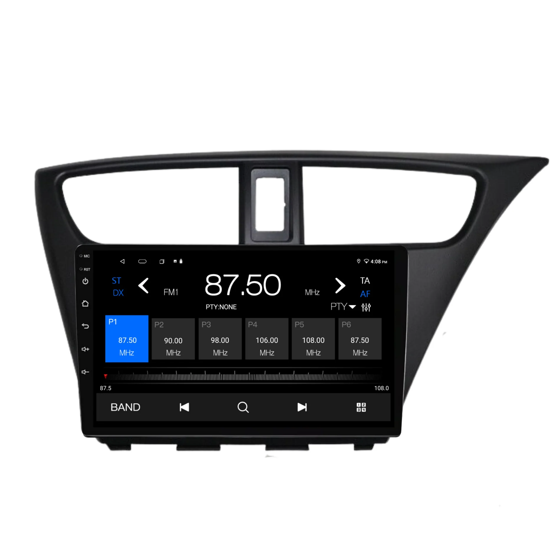 Honda Civic Hatch (2012-2016) Plug & Play Head Unit Upgrade Kit: Car Radio with Wireless & Wired Apple CarPlay & Android Auto - Image 6