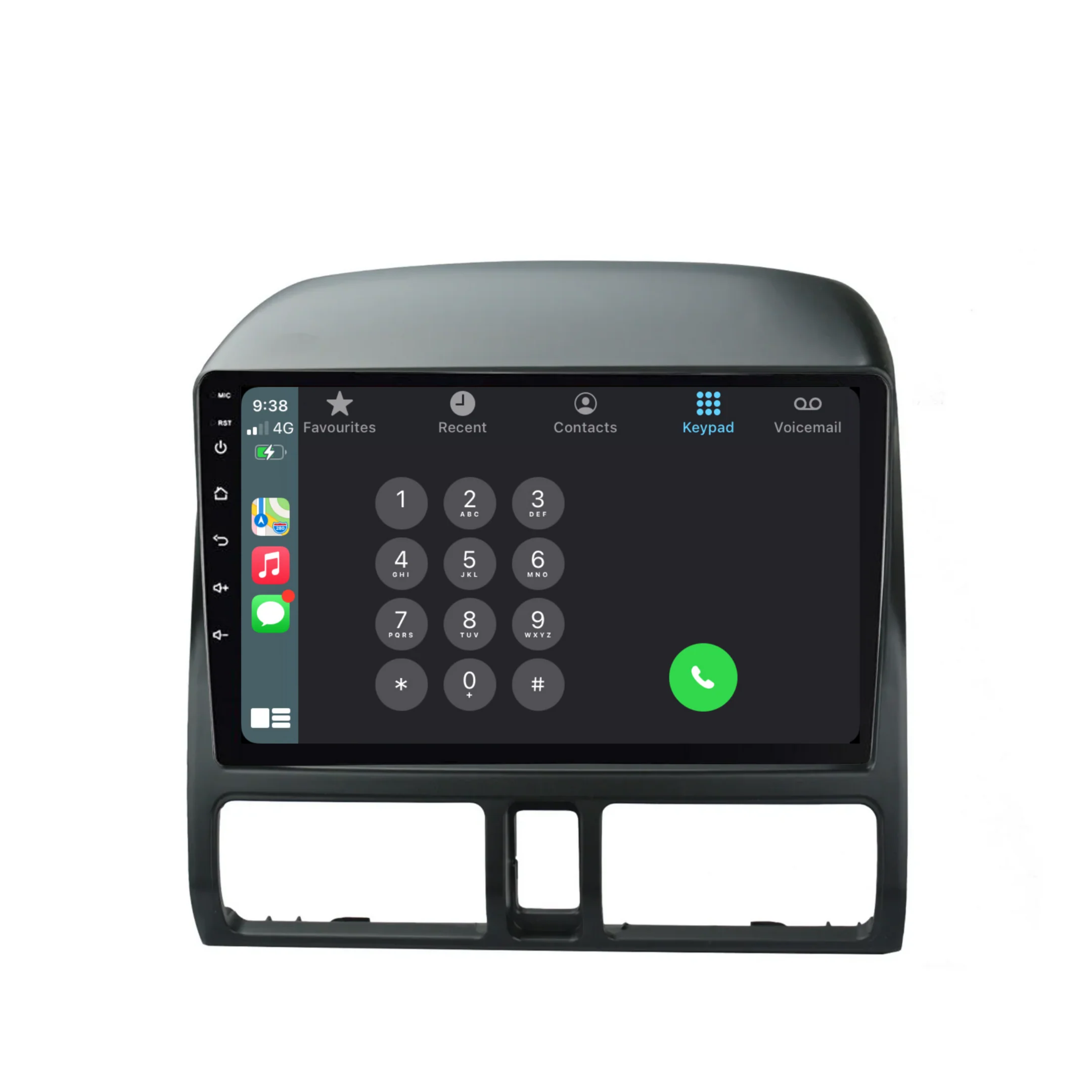 Honda CR-V (2001-2006) Plug & Play Head Unit Upgrade Kit: Car Radio with Wireless & Wired Apple CarPlay & Android Auto - Image 3
