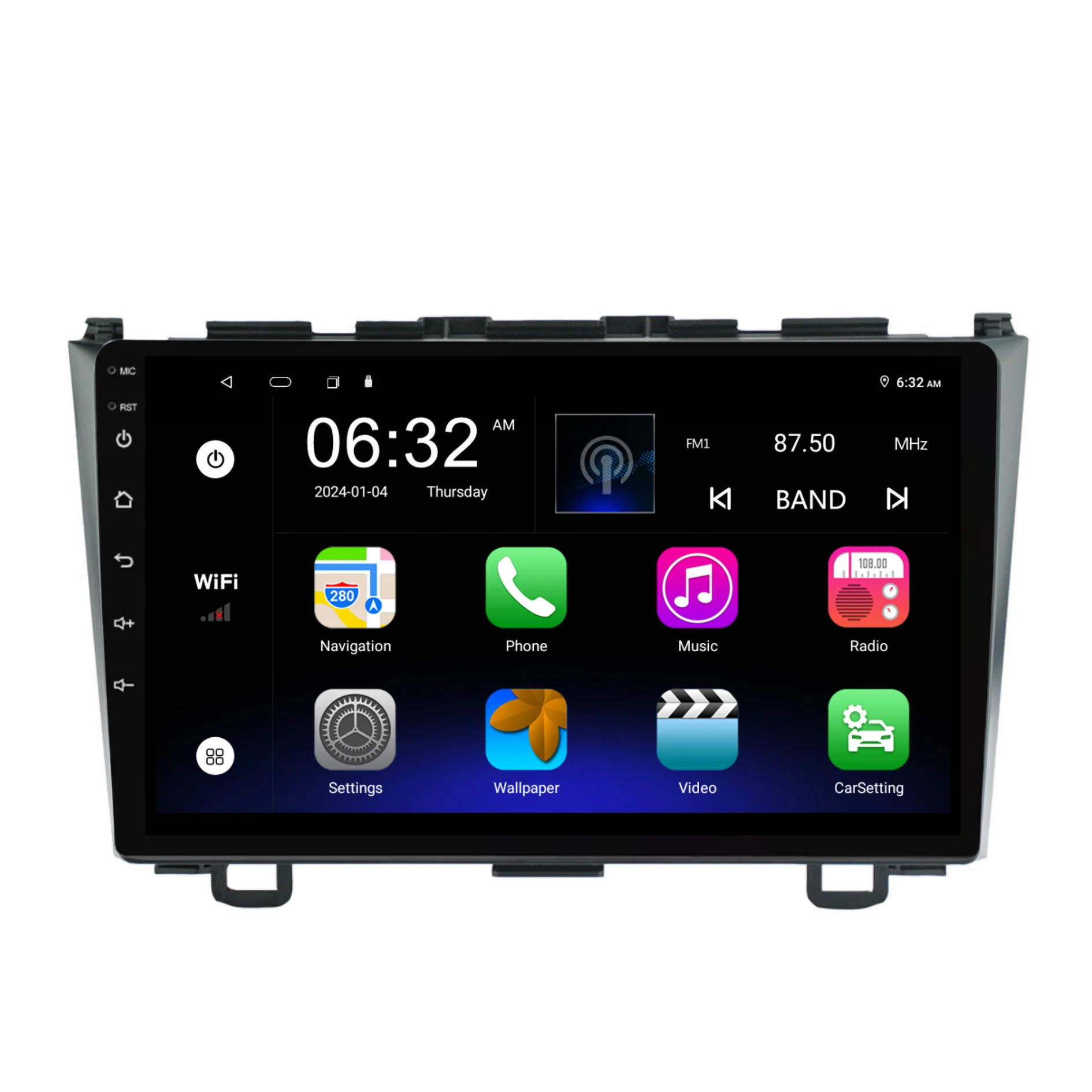 Honda CR-V (2007-2012) Plug & Play Head Unit Upgrade Kit: Car Radio with Wireless & Wired Apple CarPlay & Android Auto - Image 6