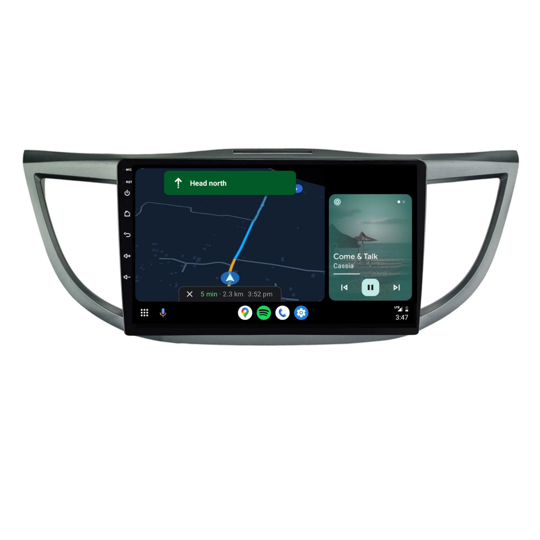 Honda CR-V (2012-2017) Plug & Play Head Unit Upgrade Kit: Car Radio with Wireless & Wired Apple CarPlay & Android Auto - Image 4