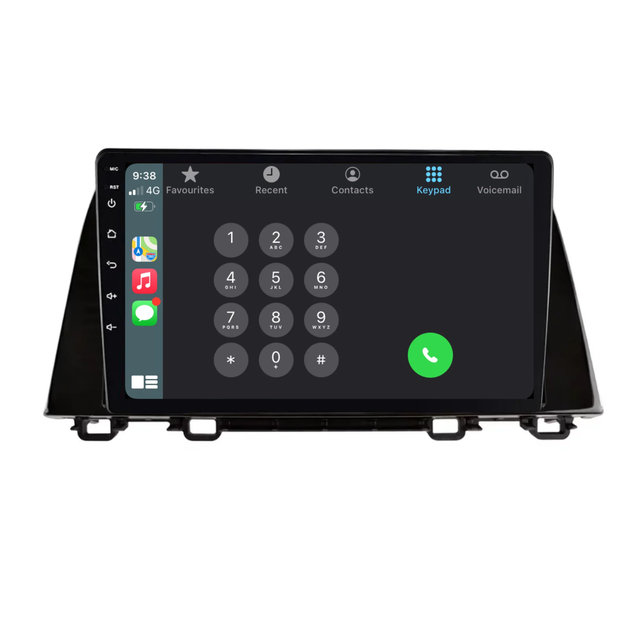 Honda CR-V (2017-2019) Plug & Play Head Unit Upgrade Kit: Car Radio with Wireless & Wired Apple CarPlay & Android Auto - Image 3
