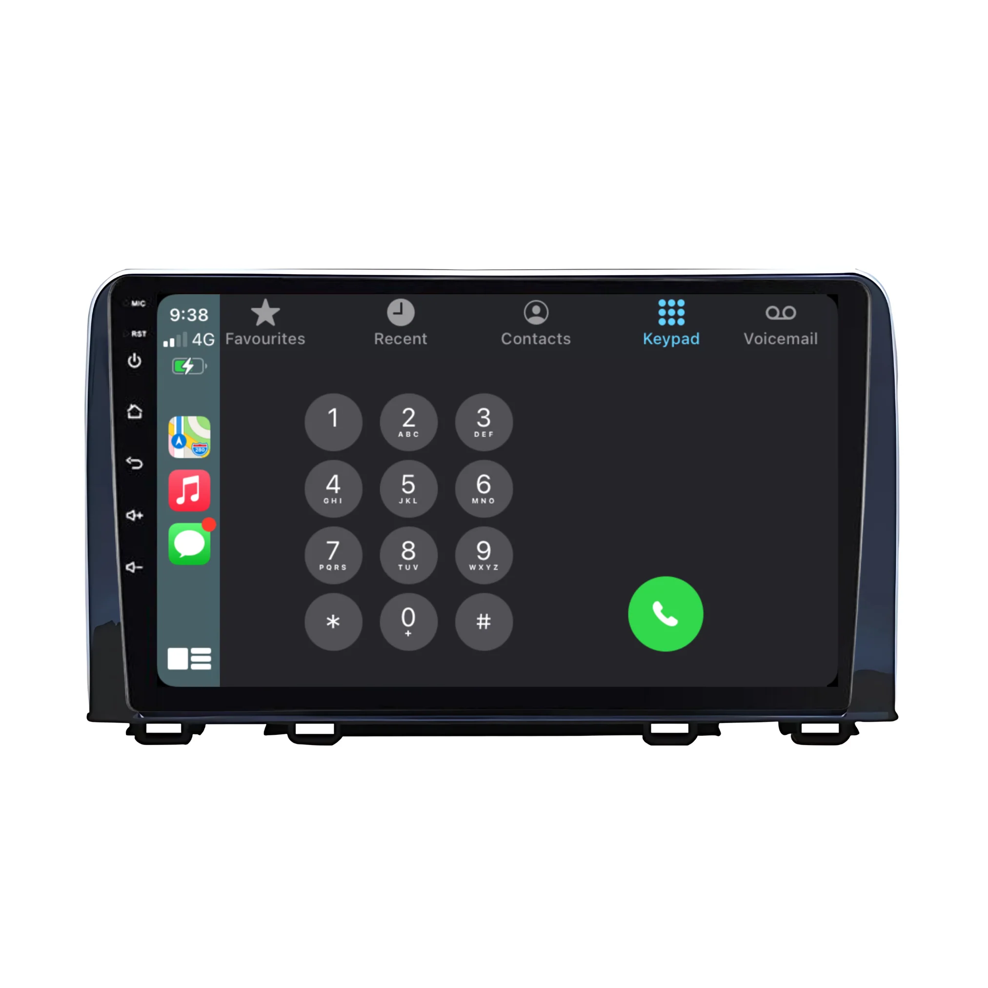 Honda CR-V (2019-2021) Plug & Play Head Unit Upgrade Kit: Car Radio with Wireless & Wired Apple CarPlay & Android Auto - Image 3