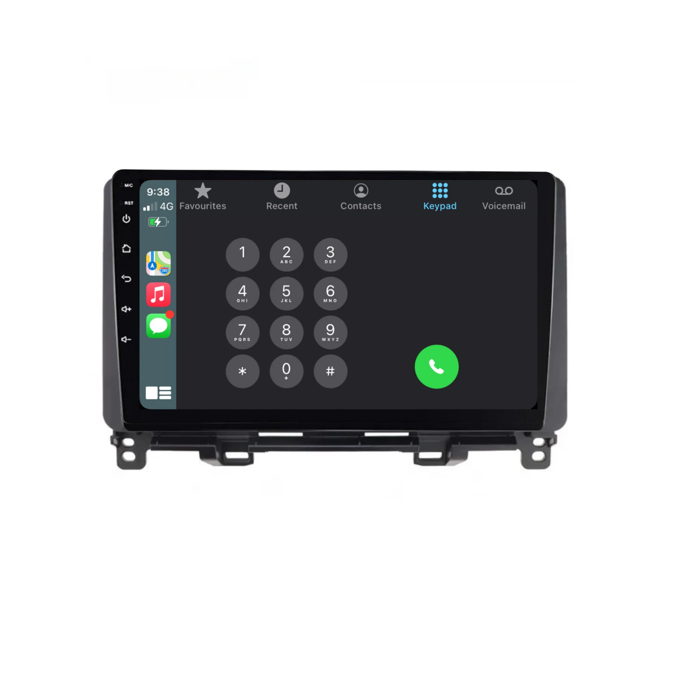 Honda Fit (2020-2022) Plug & Play Head Unit Upgrade Kit: Car Radio with Wireless & Wired Apple CarPlay & Android Auto - Image 3