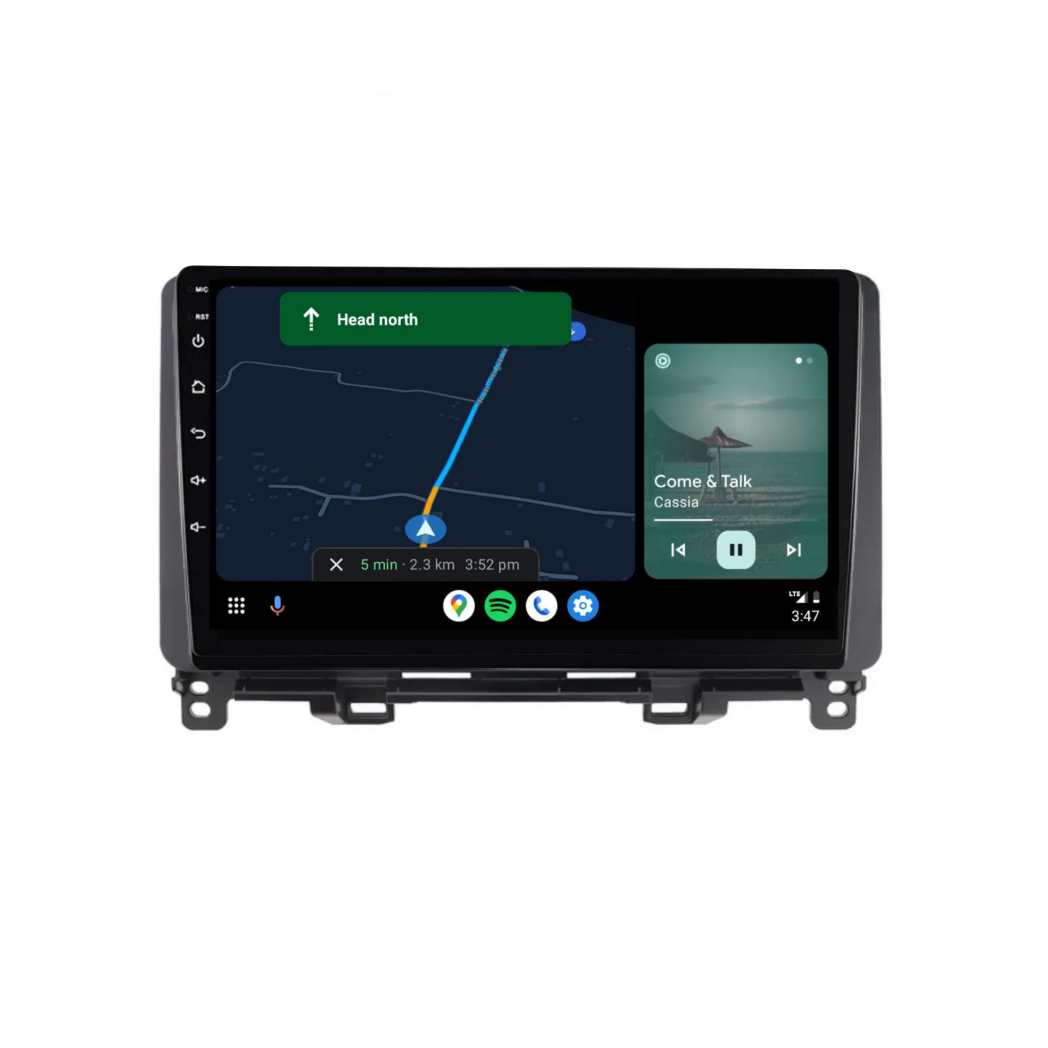 Honda Fit (2020-2022) Plug & Play Head Unit Upgrade Kit: Car Radio with Wireless & Wired Apple CarPlay & Android Auto - Image 4