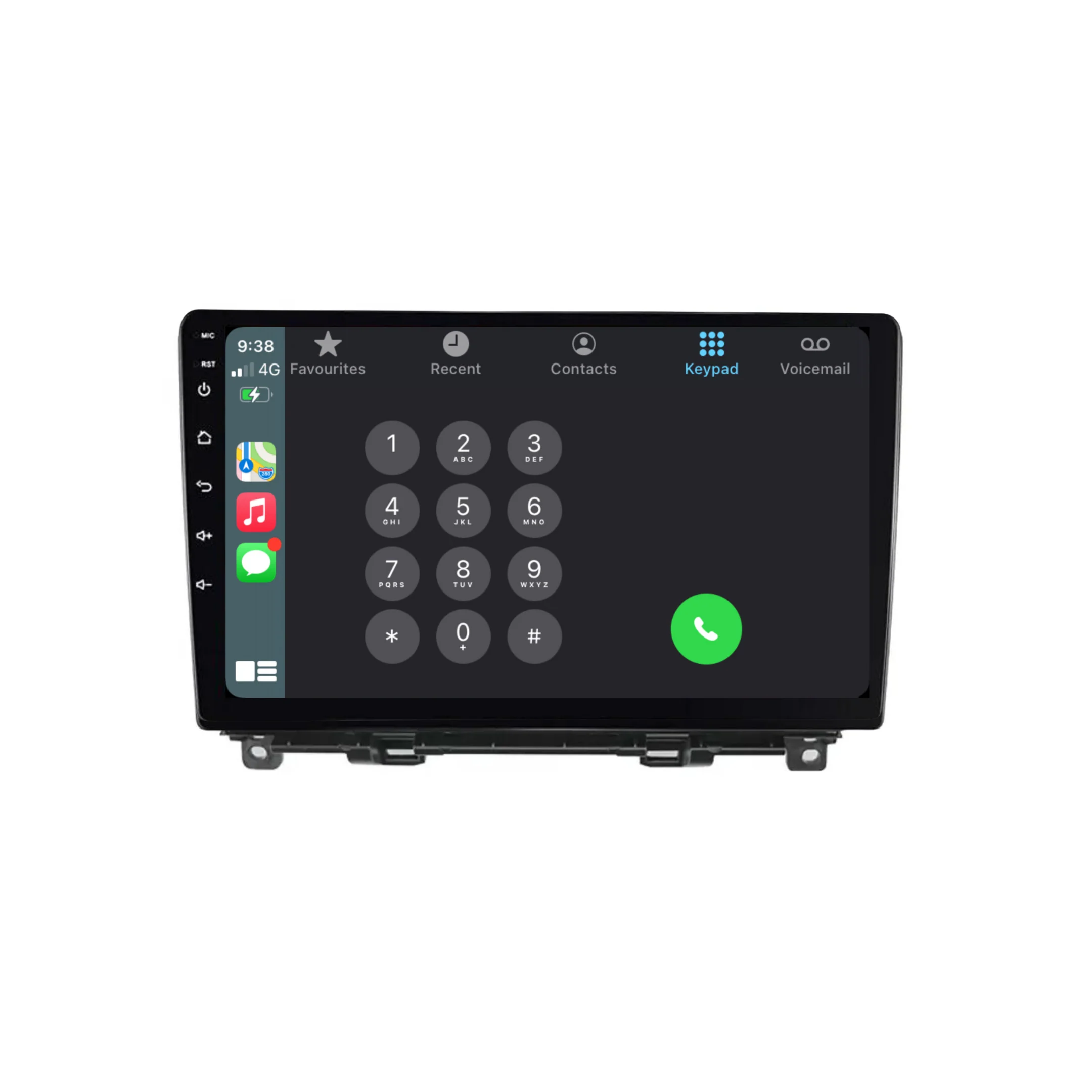 Honda Fit (2021-2023) Plug & Play Head Unit Upgrade Kit: Car Radio with Wireless & Wired Apple CarPlay & Android Auto - Image 3