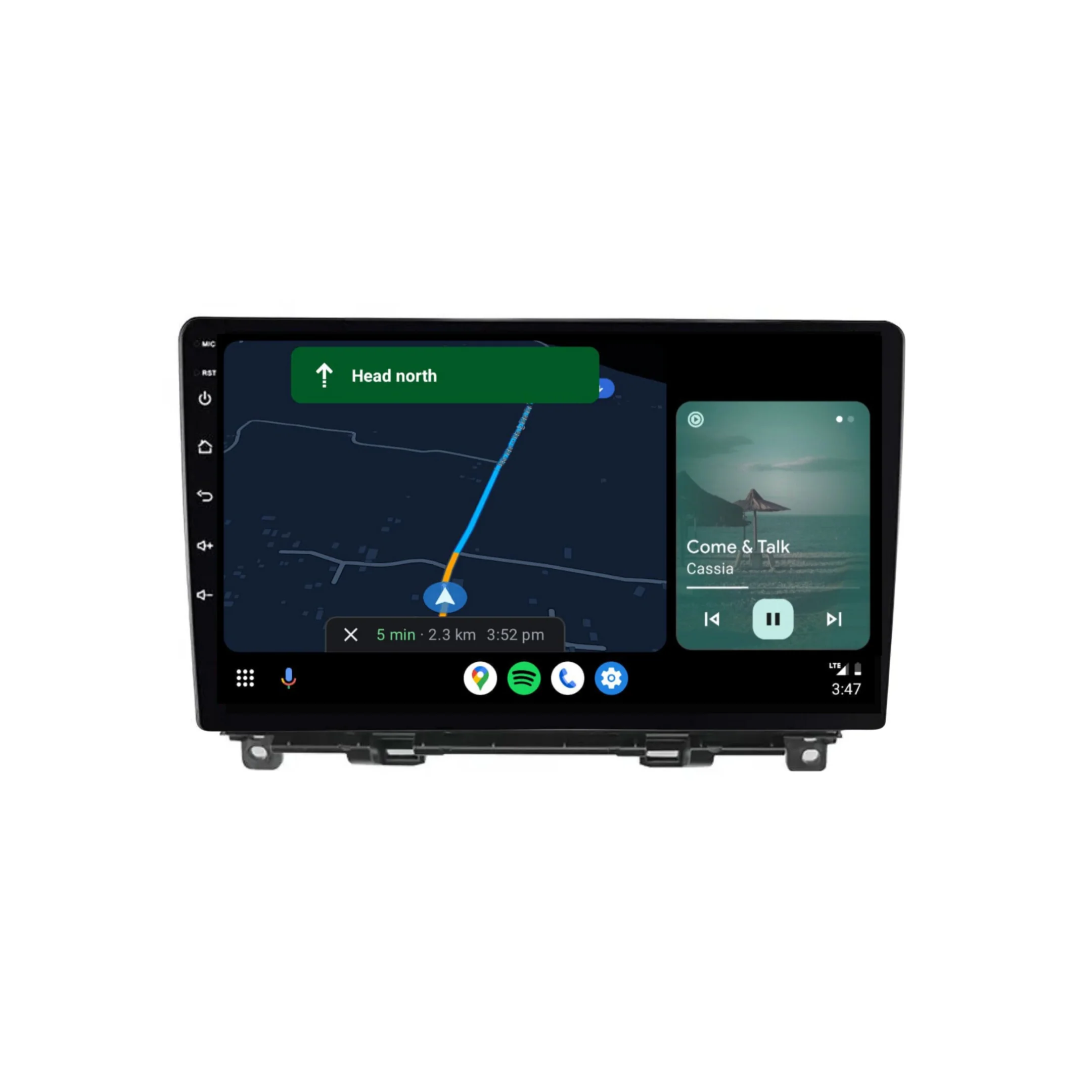 Honda Fit (2021-2023) Plug & Play Head Unit Upgrade Kit: Car Radio with Wireless & Wired Apple CarPlay & Android Auto - Image 4