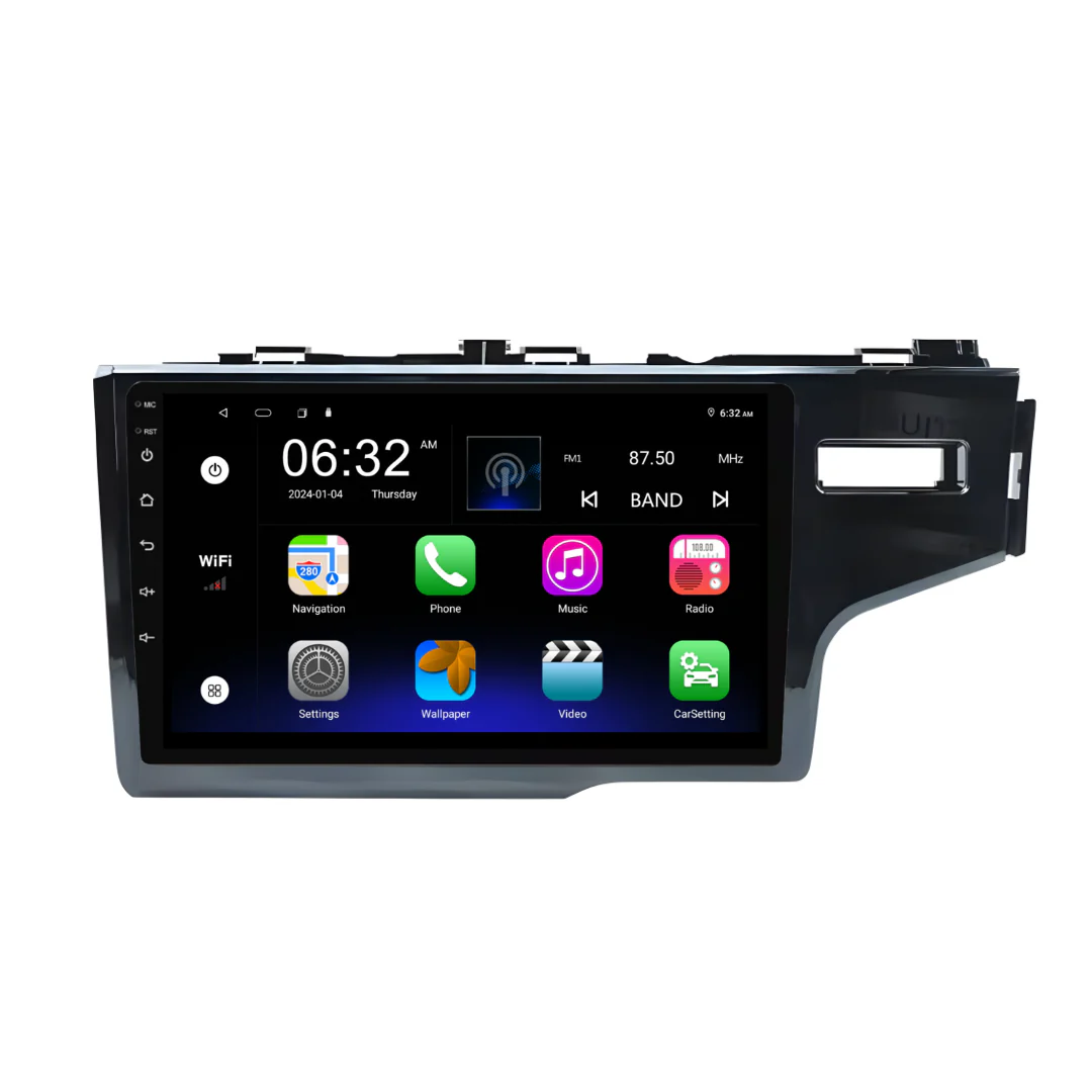 Honda Fit / City 3 GK GH GP Jazz (2014-2019) Plug & Play Head Unit Upgrade Kit: Car Radio with Wireless & Wired Apple CarPlay & Android Auto - Image 6