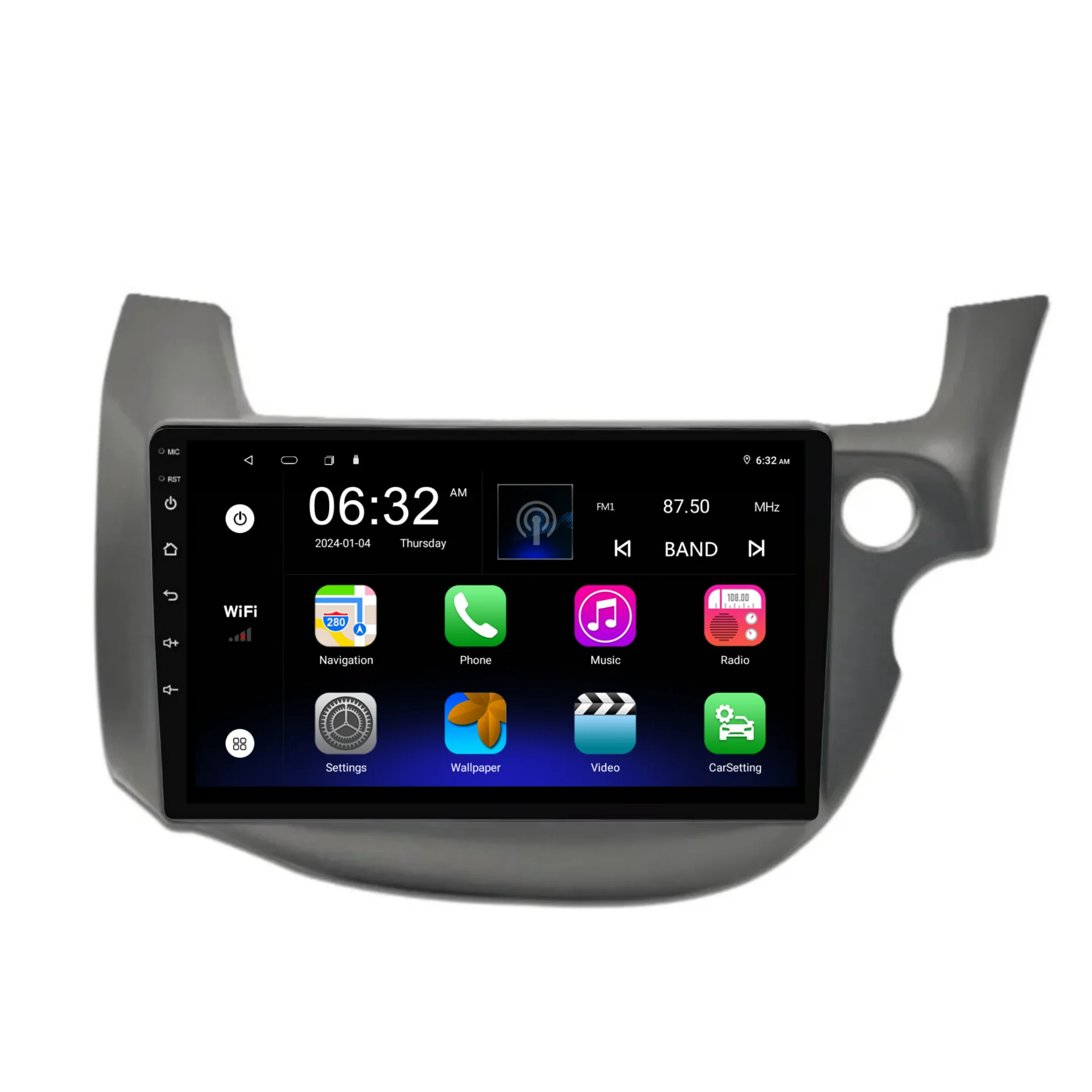 Honda Fit/Jazz (2008-2013) Plug & Play Head Unit Upgrade Kit: Car Radio with Wireless & Wired Apple CarPlay & Android Auto - Image 5