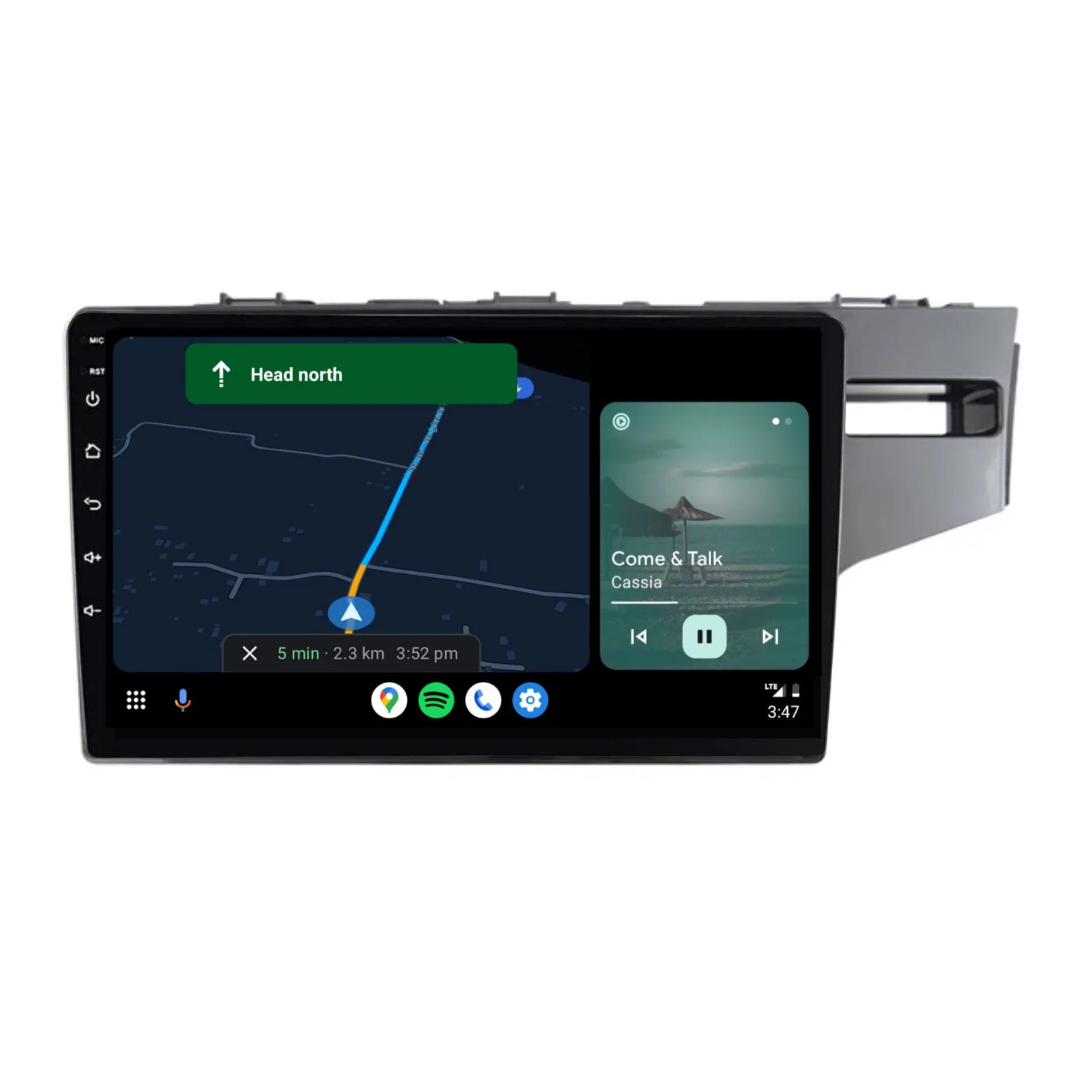 Honda Fit/Jazz (2014-2019) Plug & Play Head Unit Upgrade Kit: Car Radio with Wireless & Wired Apple CarPlay & Android Auto - Image 4
