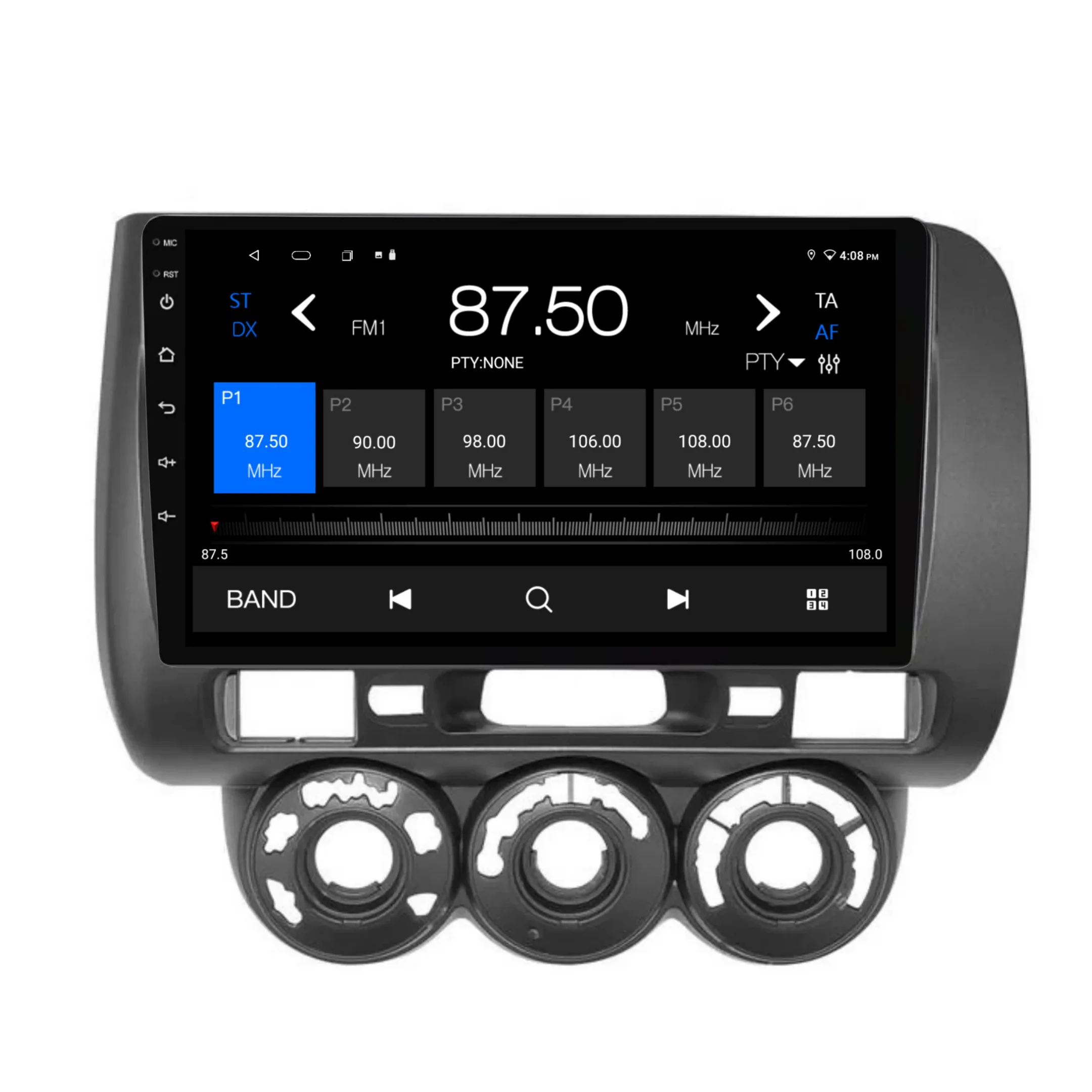 Honda Fit/Jazz/City (2002-2008) Plug & Play Head Unit Upgrade Kit: Car Radio with Wireless & Wired Apple CarPlay & Android Auto - Image 5