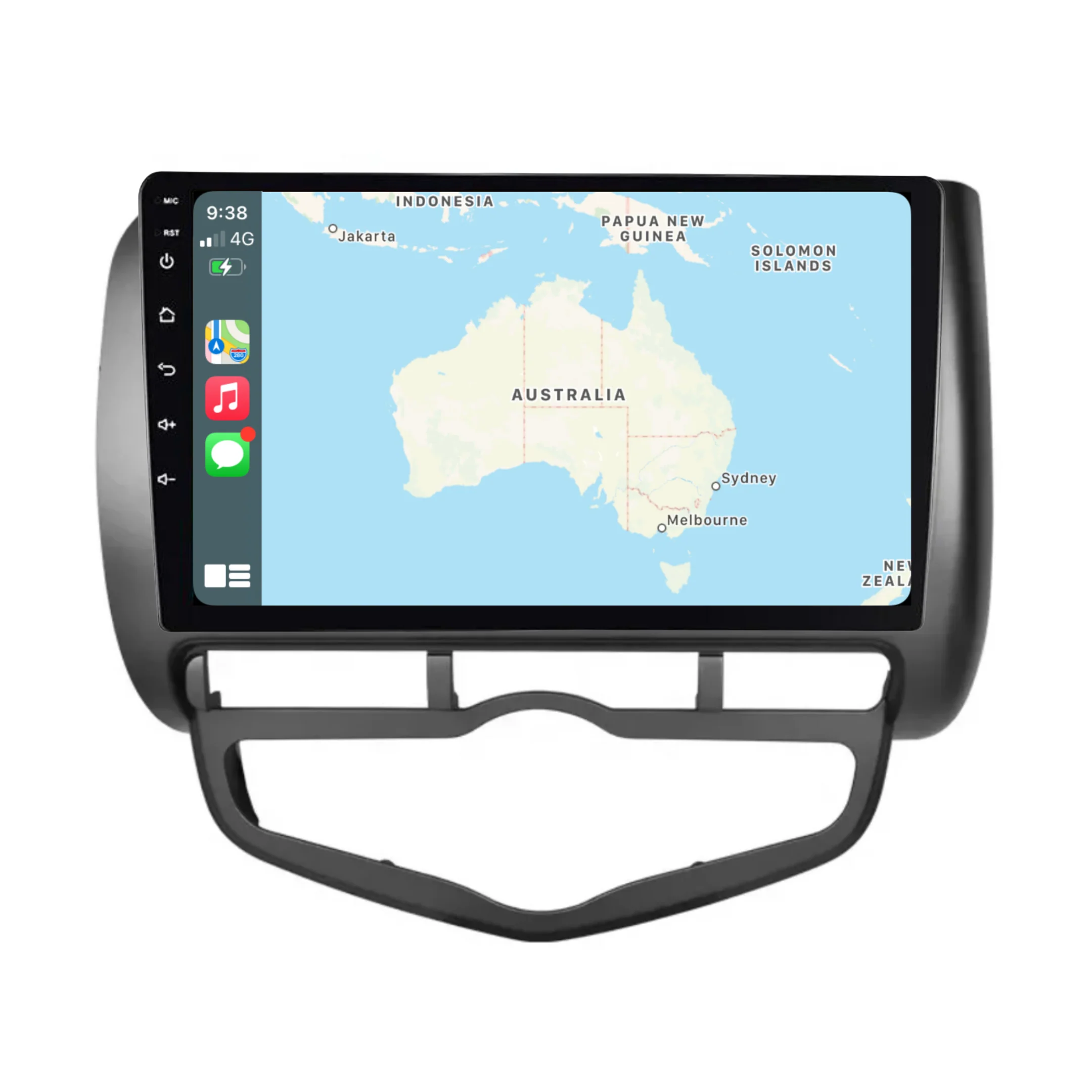 Honda Jazz/City/Fit (2002-2008) Plug & Play Head Unit Upgrade Kit: Car Radio with Wireless & Wired Apple CarPlay & Android Auto - Image 2