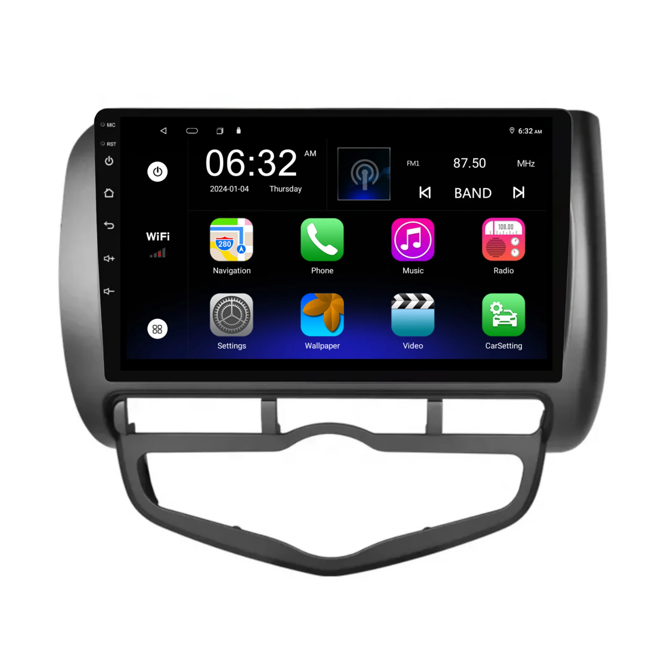 Honda Jazz/City/Fit (2002-2008) Plug & Play Head Unit Upgrade Kit: Car Radio with Wireless & Wired Apple CarPlay & Android Auto - Image 6