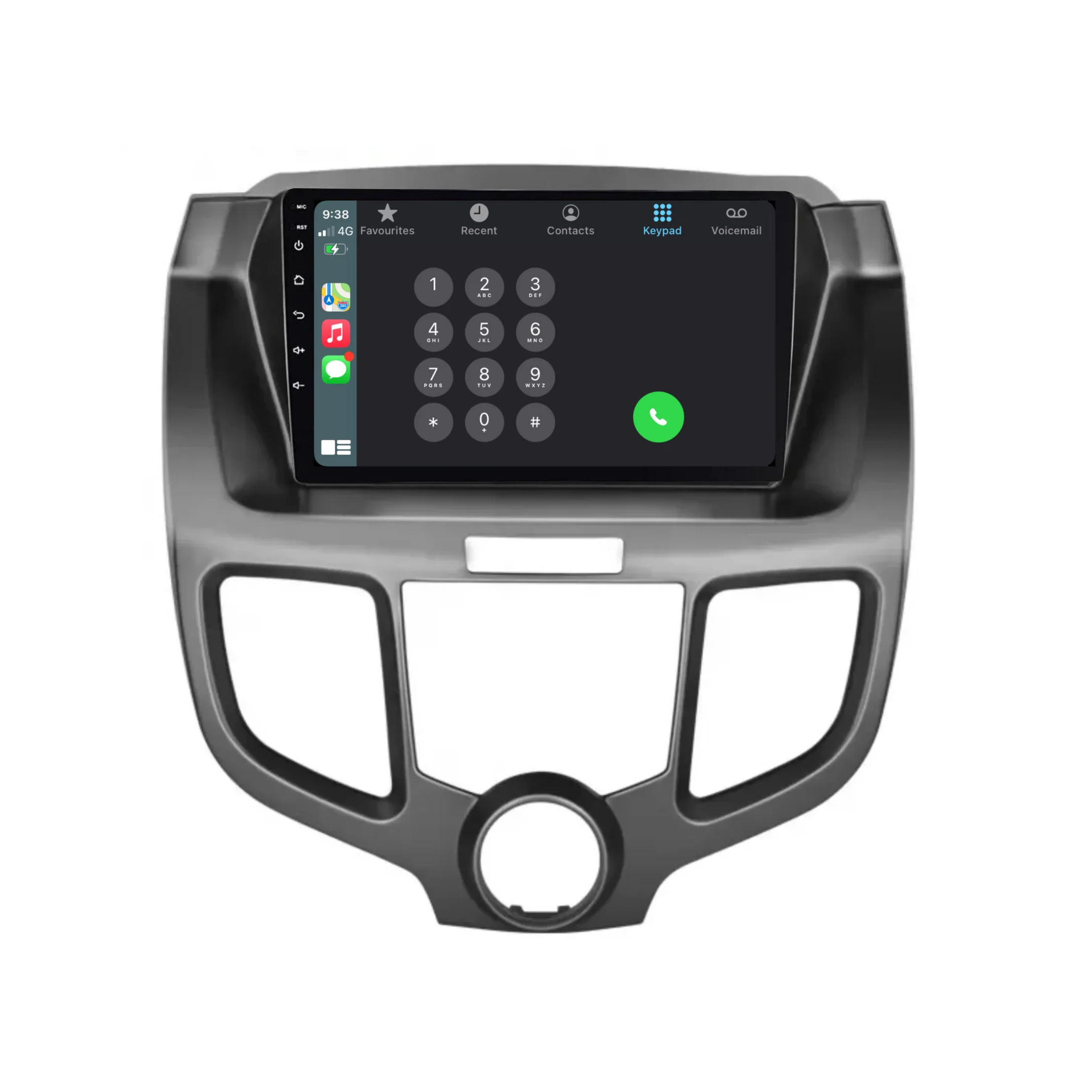 Honda Odyssey (2004-2008) Plug & Play Head Unit Upgrade Kit: Car Radio with Wireless & Wired Apple CarPlay & Android Auto - Image 3