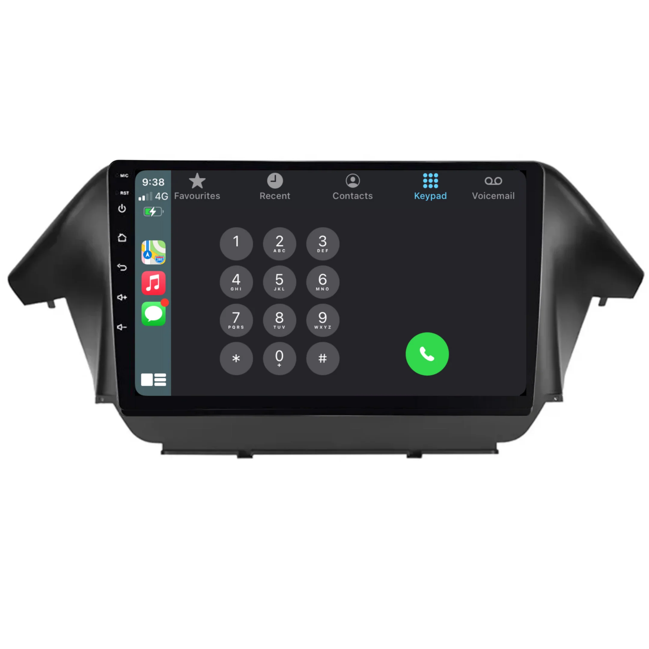 Honda Odyssey (2009-2014) Plug & Play Head Unit Upgrade Kit: Car Radio with Wireless & Wired Apple CarPlay & Android Auto - Image 3
