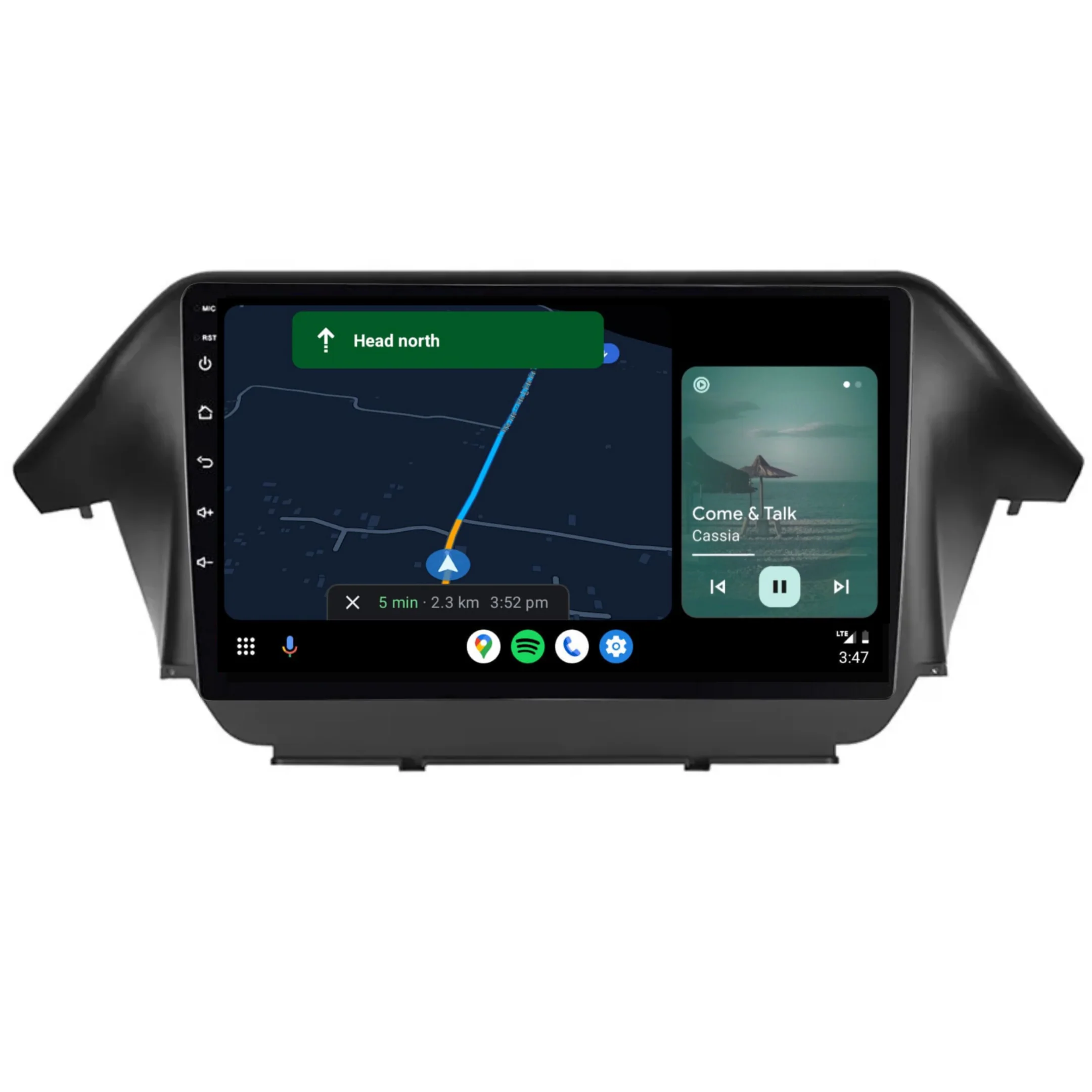 Honda Odyssey (2009-2014) Plug & Play Head Unit Upgrade Kit: Car Radio with Wireless & Wired Apple CarPlay & Android Auto - Image 4