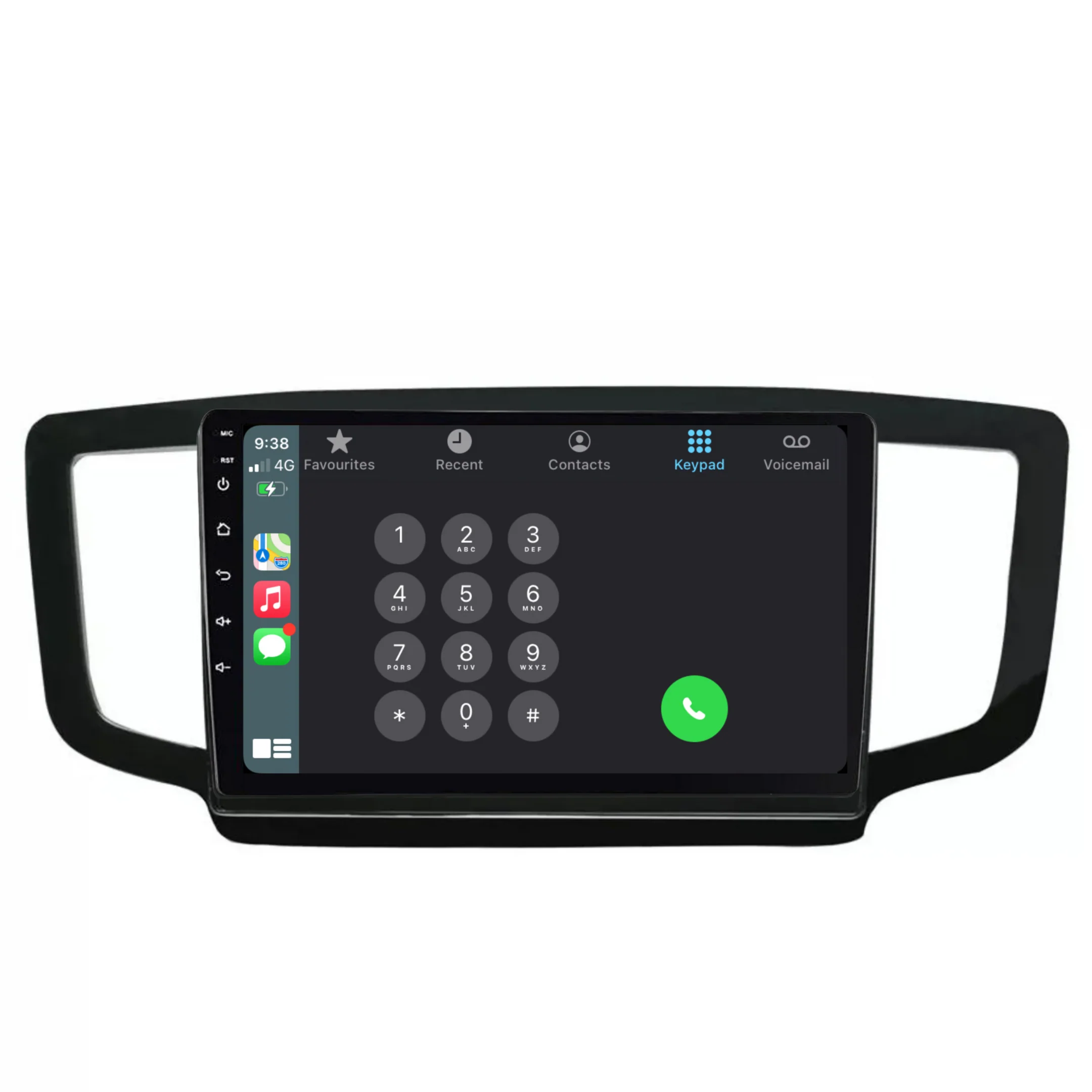Honda Odyssey (2015-2018) Plug & Play Head Unit Upgrade Kit: Car Radio with Wireless & Wired Apple CarPlay & Android Auto - Image 3