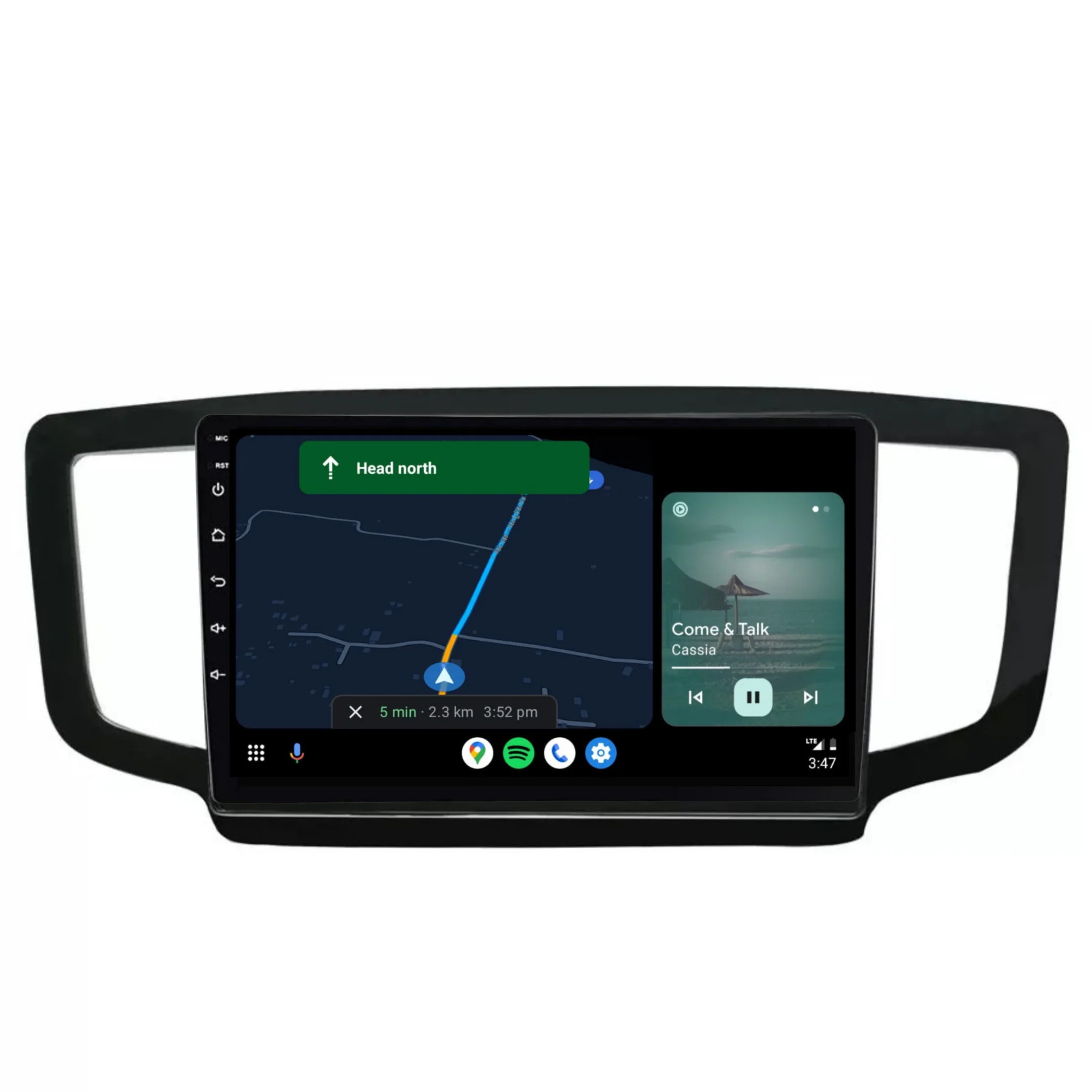 Honda Odyssey (2015-2018) Plug & Play Head Unit Upgrade Kit: Car Radio with Wireless & Wired Apple CarPlay & Android Auto - Image 4