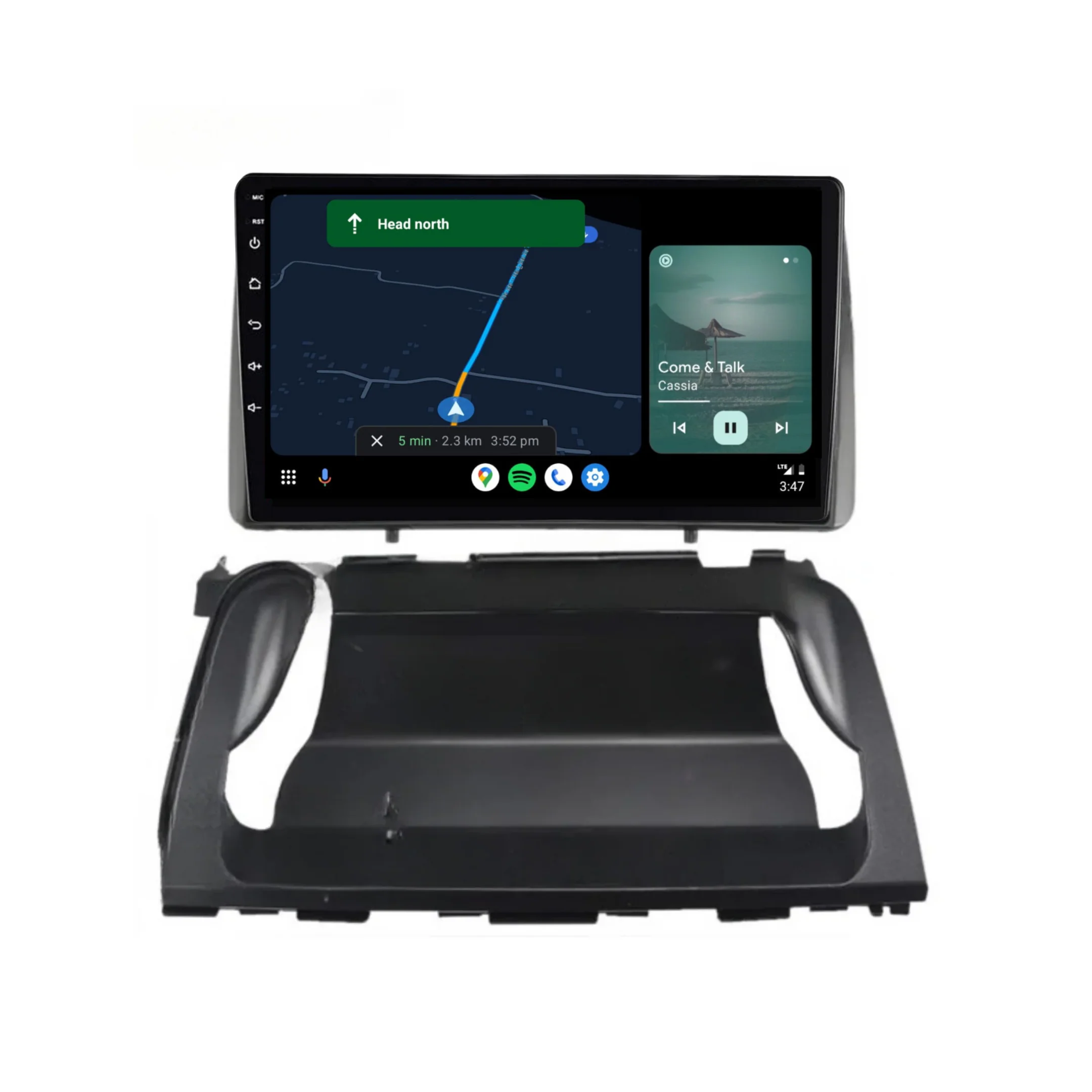 Honda Odyssey (2022+) Plug & Play Head Unit Upgrade Kit: Car Radio with Wireless & Wired Apple CarPlay & Android Auto - Image 4