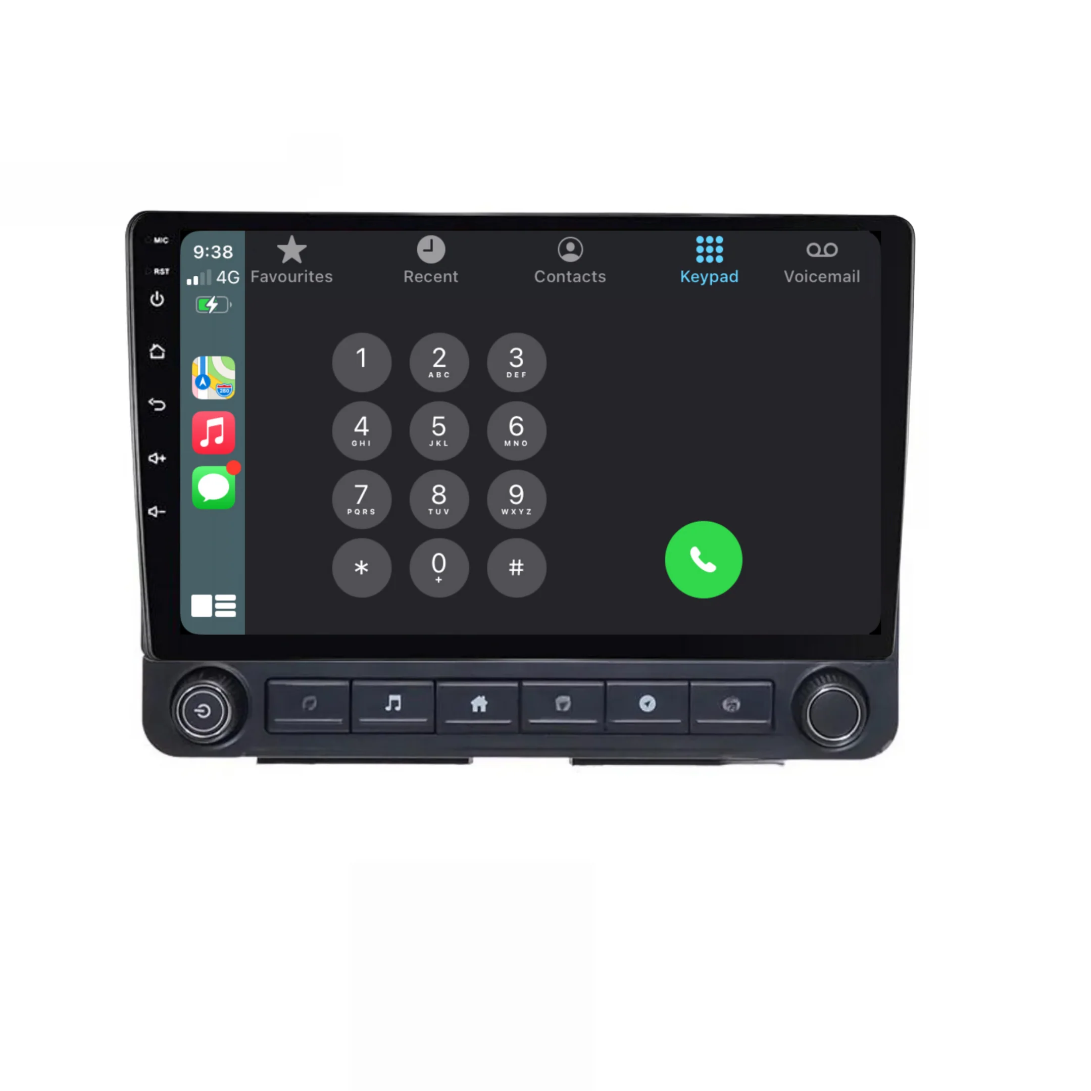 Honda Vezel / XRV (2013-2018) Plug & Play Head Unit Upgrade Kit: Car Radio with Wireless & Wired Apple CarPlay & Android Auto - Image 3