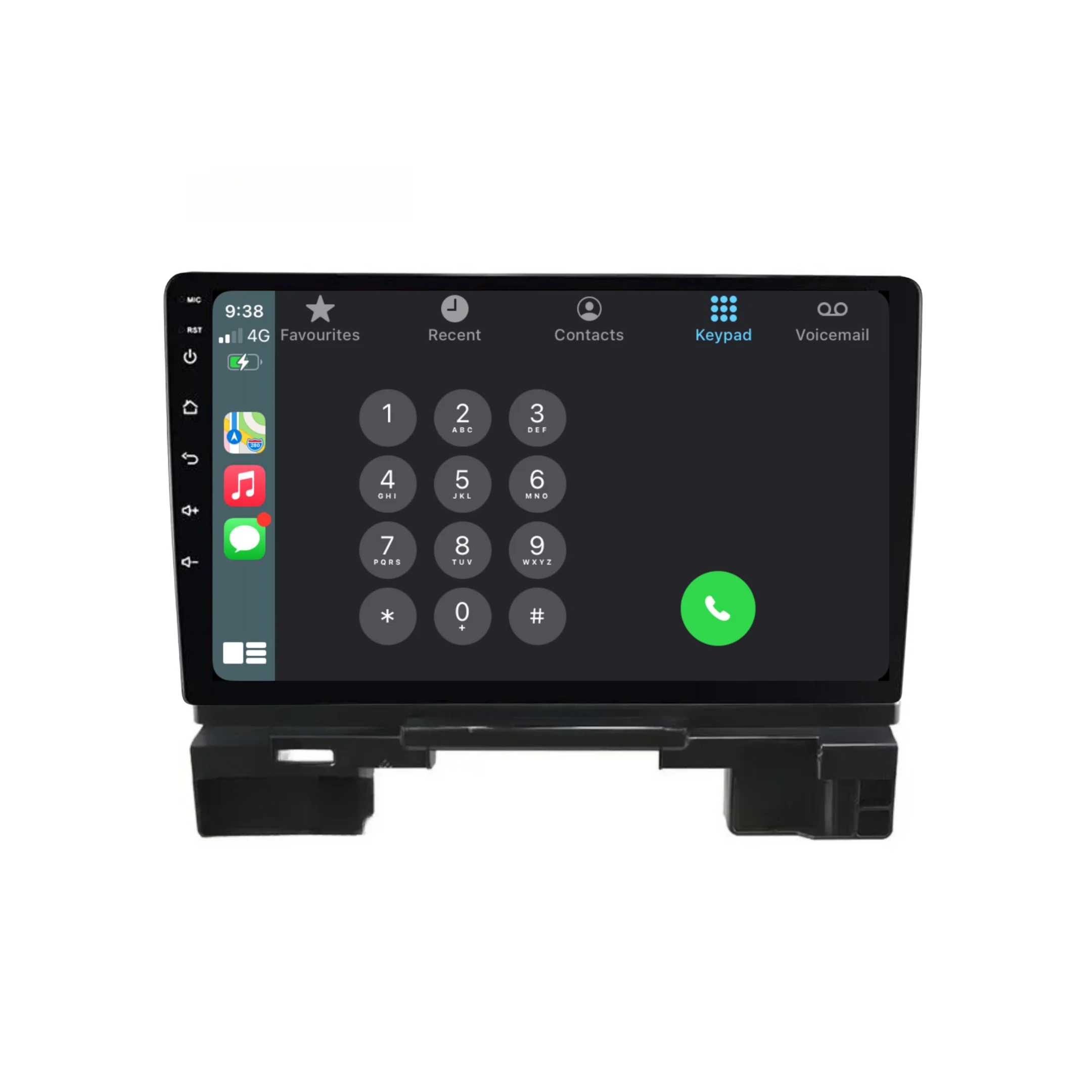 Honda Vezel / XRV / HRV (2022+) Plug & Play Head Unit Upgrade Kit: Car Radio with Wireless & Wired Apple CarPlay & Android Auto - Image 3