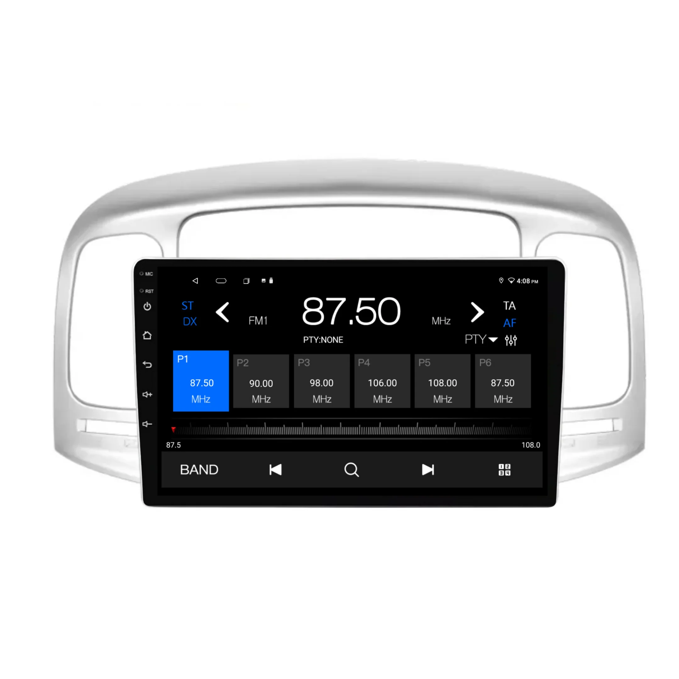 Hyundai Accent (2008-2011) Plug & Play Head Unit Upgrade Kit: Car Radio with Wireless & Wired Apple CarPlay & Android Auto - Image 5