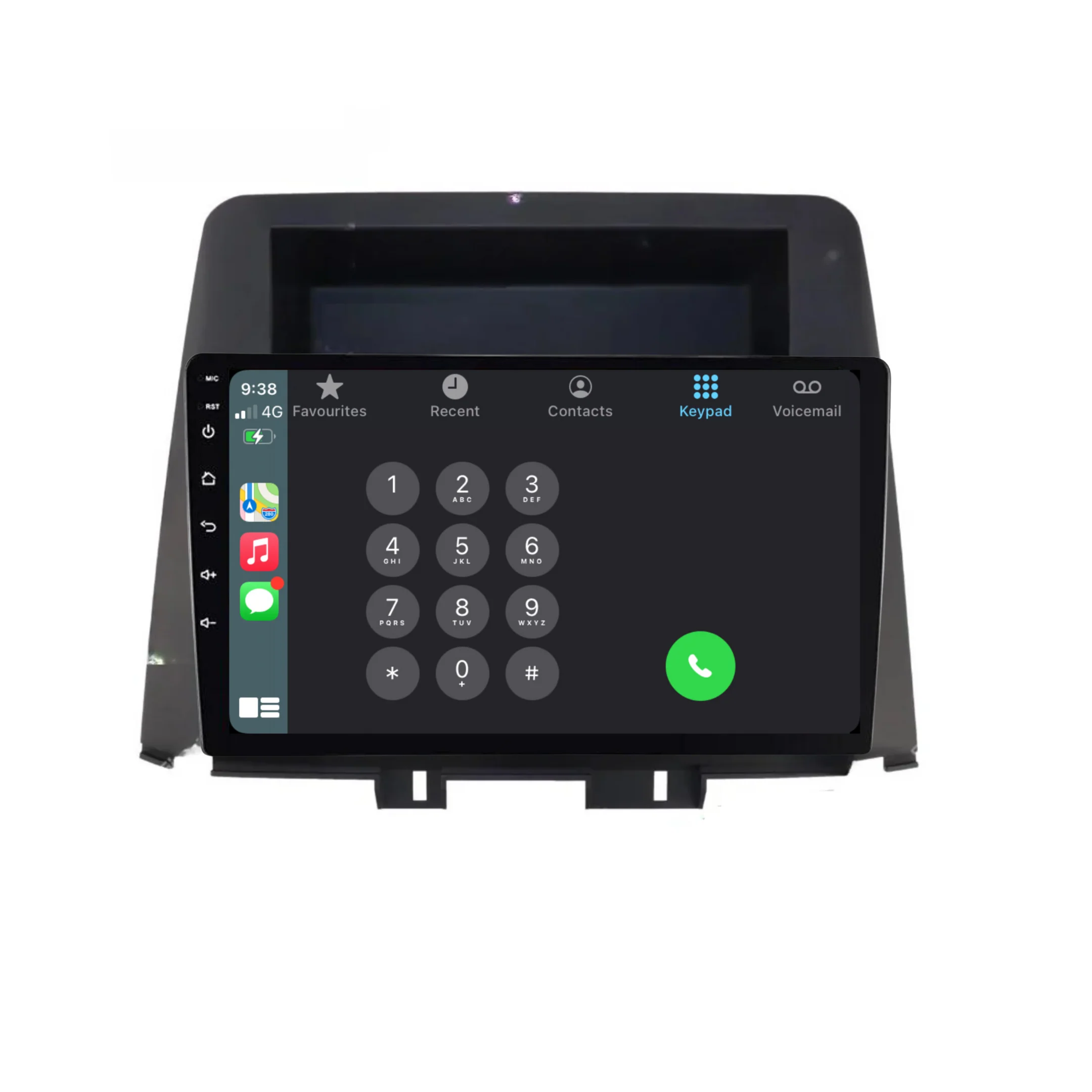 Hyundai Celesta / Elantra (2017-2020) Plug & Play Head Unit Upgrade Kit: Car Radio with Wireless & Wired Apple CarPlay & Android Auto - Image 3