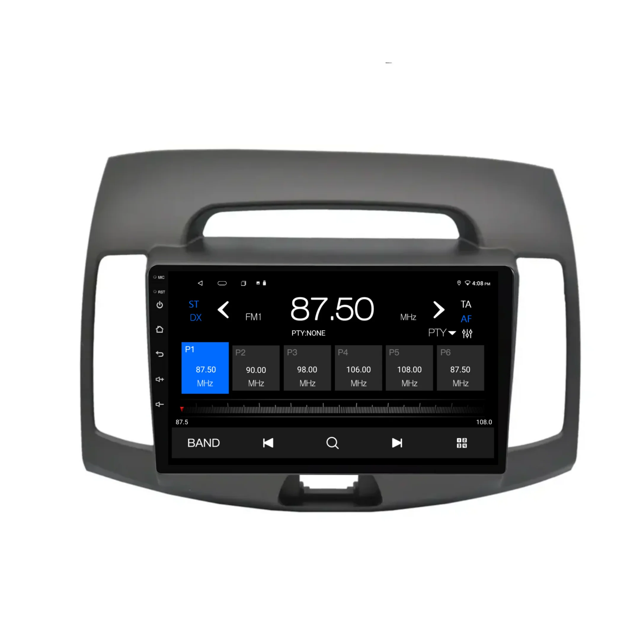 Hyundai Elantra (2008-2010) Plug & Play Head Unit Upgrade Kit: Car Radio with Wireless & Wired Apple CarPlay & Android Auto - Image 5