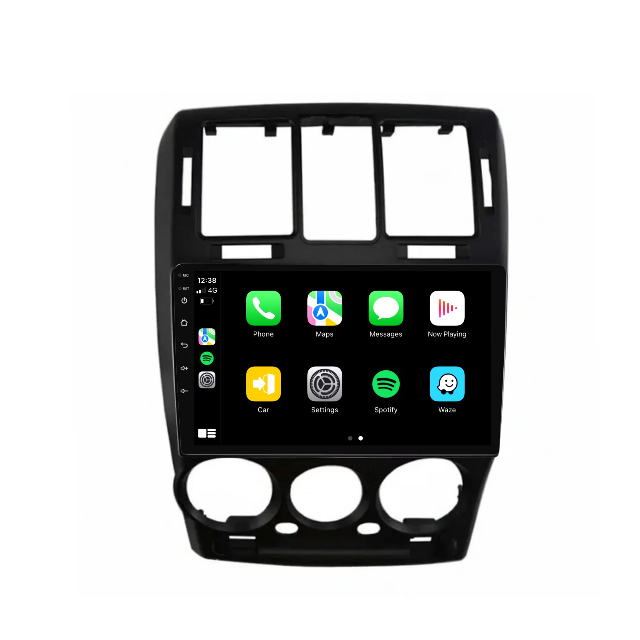 Hyundai Getz (2002-2011) Plug & Play Head Unit Upgrade Kit: Car Radio with Wireless & Wired Apple CarPlay & Android Auto - Image 2