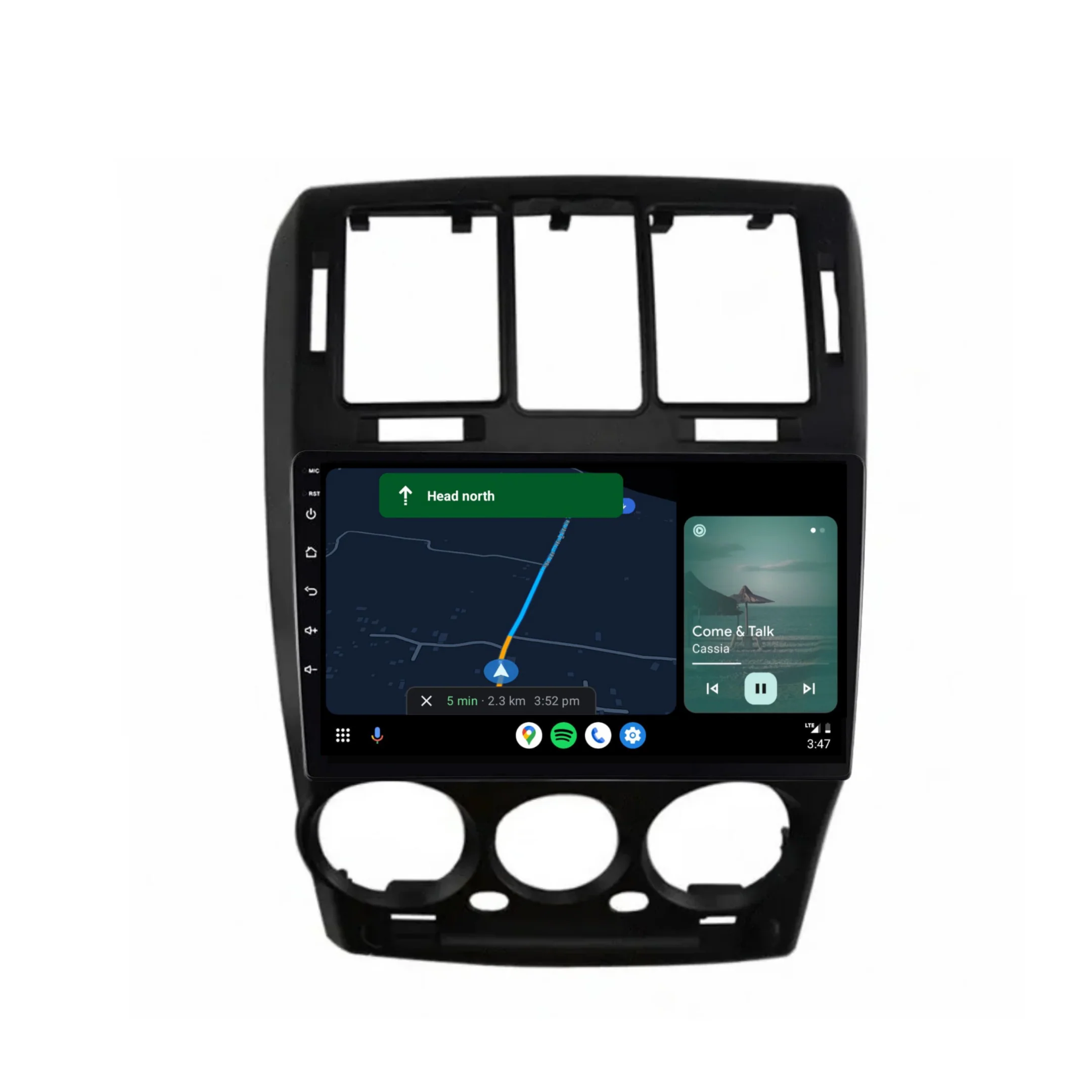 Hyundai Getz (2002-2011) Plug & Play Head Unit Upgrade Kit: Car Radio with Wireless & Wired Apple CarPlay & Android Auto - Image 5