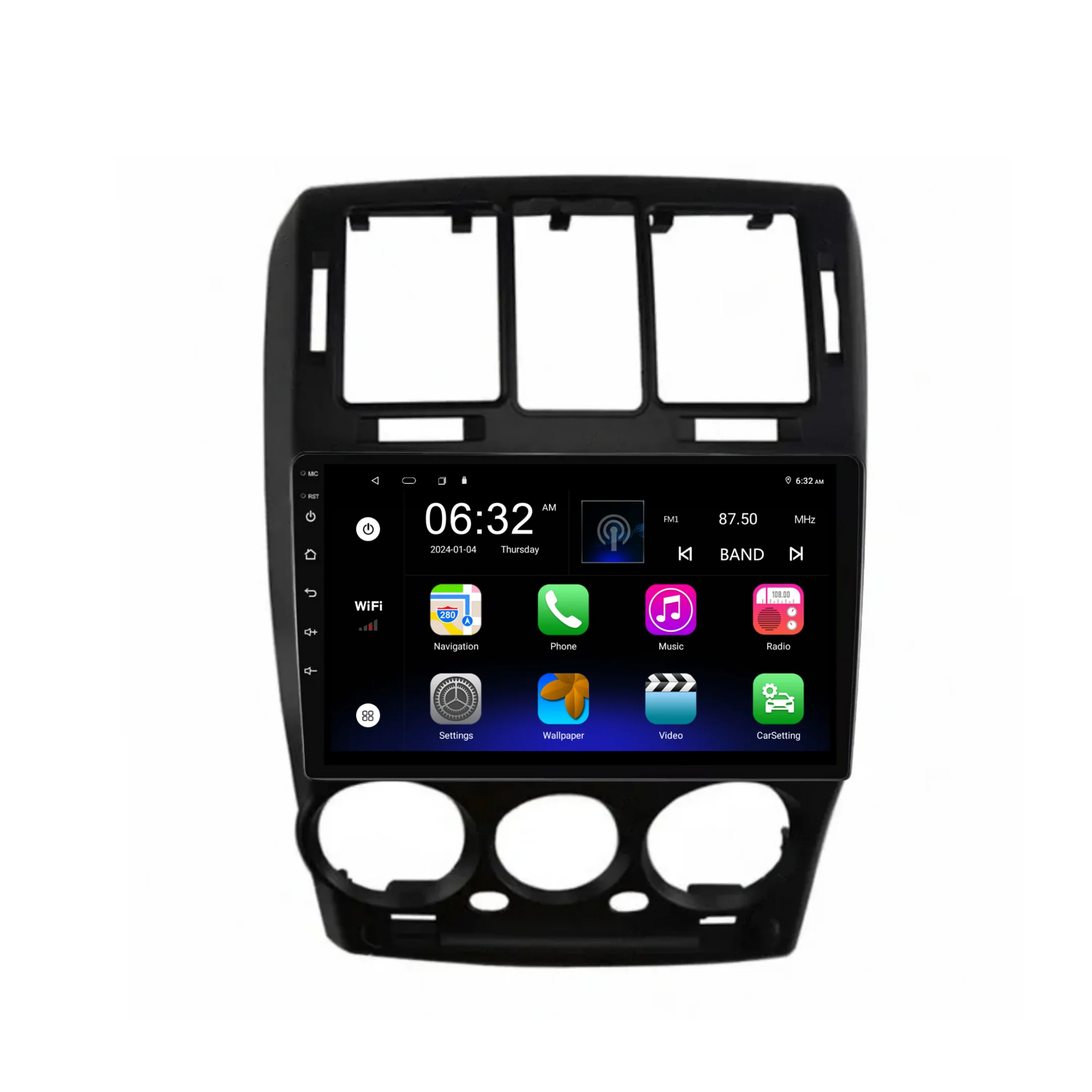 Hyundai Getz (2002-2011) Plug & Play Head Unit Upgrade Kit: Car Radio with Wireless & Wired Apple CarPlay & Android Auto - Image 7