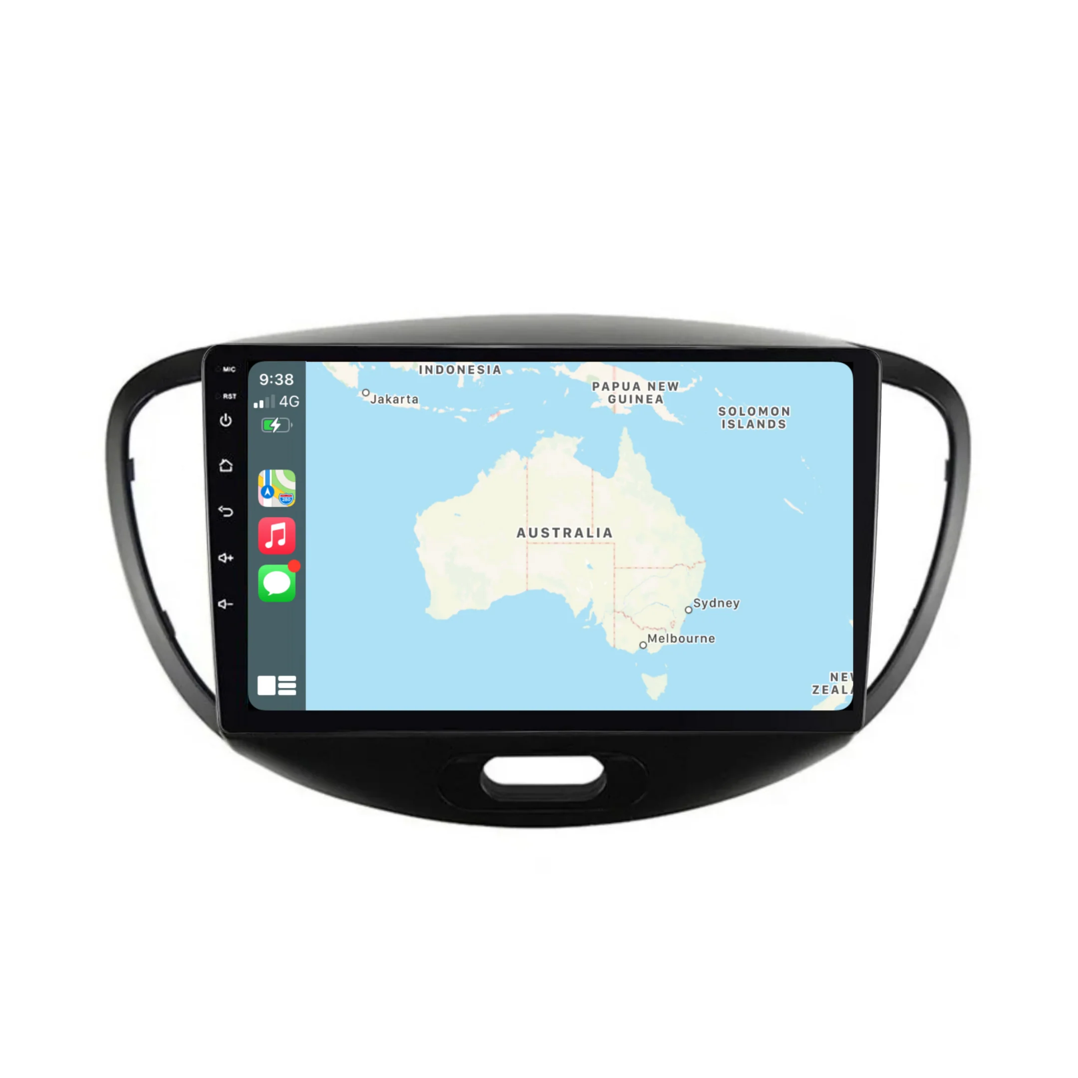 Hyundai i10 (2007-2013) Plug & Play Head Unit Upgrade Kit: Car Radio with Wireless & Wired Apple CarPlay & Android Auto - Image 2