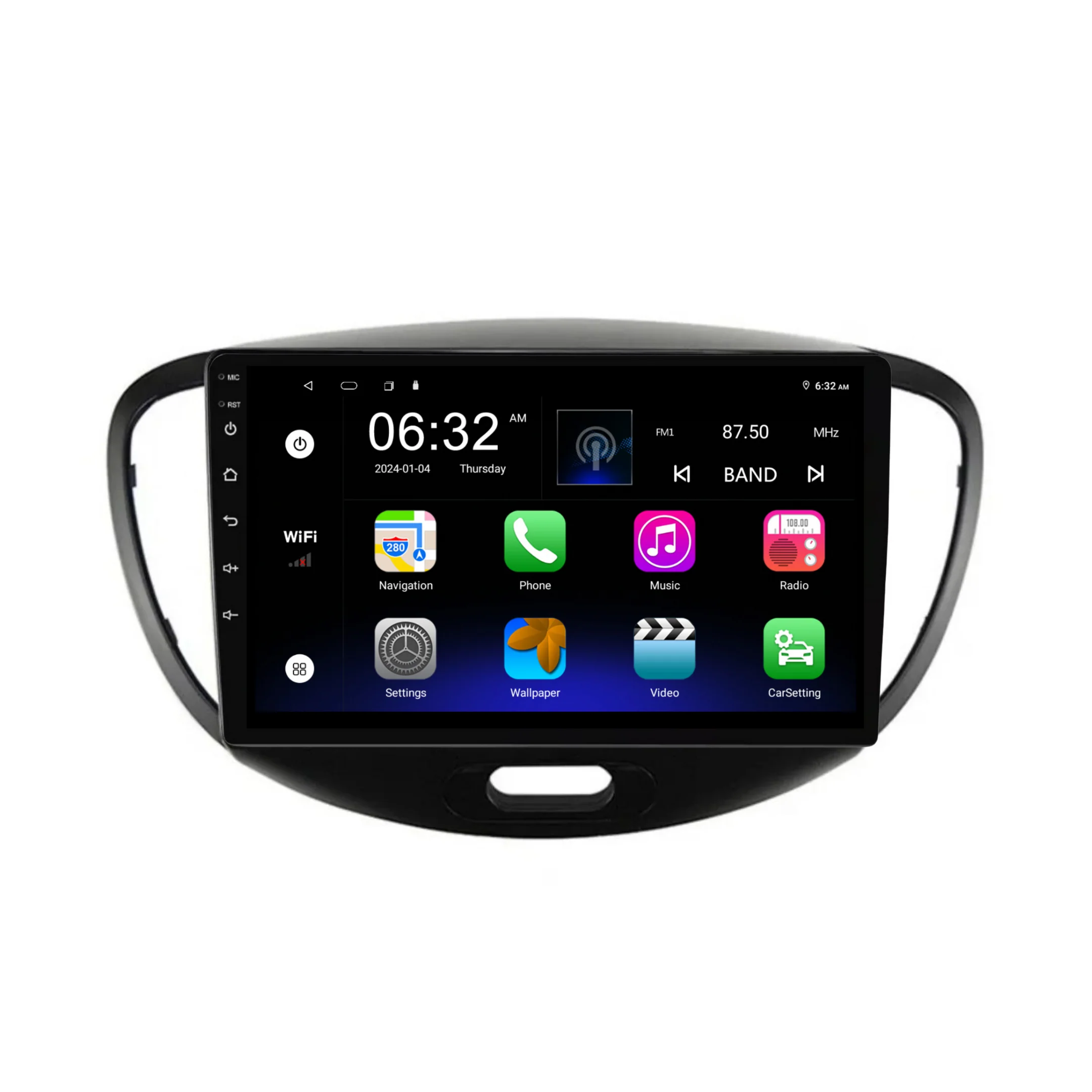 Hyundai i10 (2007-2013) Plug & Play Head Unit Upgrade Kit: Car Radio with Wireless & Wired Apple CarPlay & Android Auto - Image 6