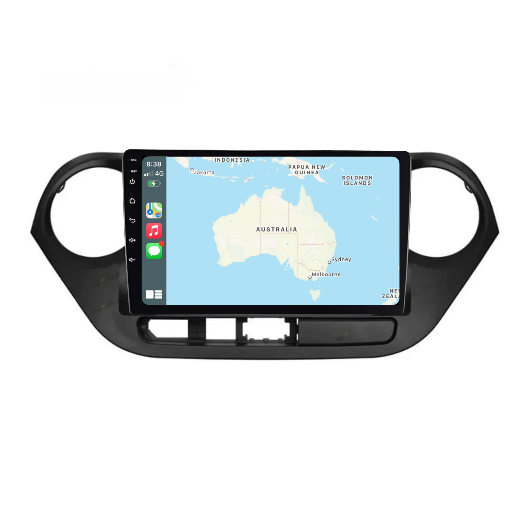Hyundai I10 (2013-2018) Plug & Play Head Unit Upgrade Kit: Car Radio with Wireless & Wired Apple CarPlay & Android Auto - Image 2