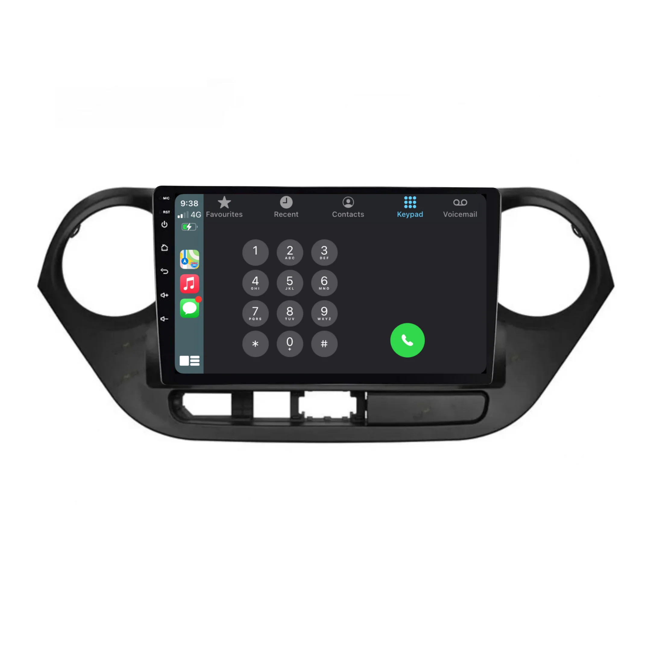 Hyundai I10 (2013-2018) Plug & Play Head Unit Upgrade Kit: Car Radio with Wireless & Wired Apple CarPlay & Android Auto - Image 3