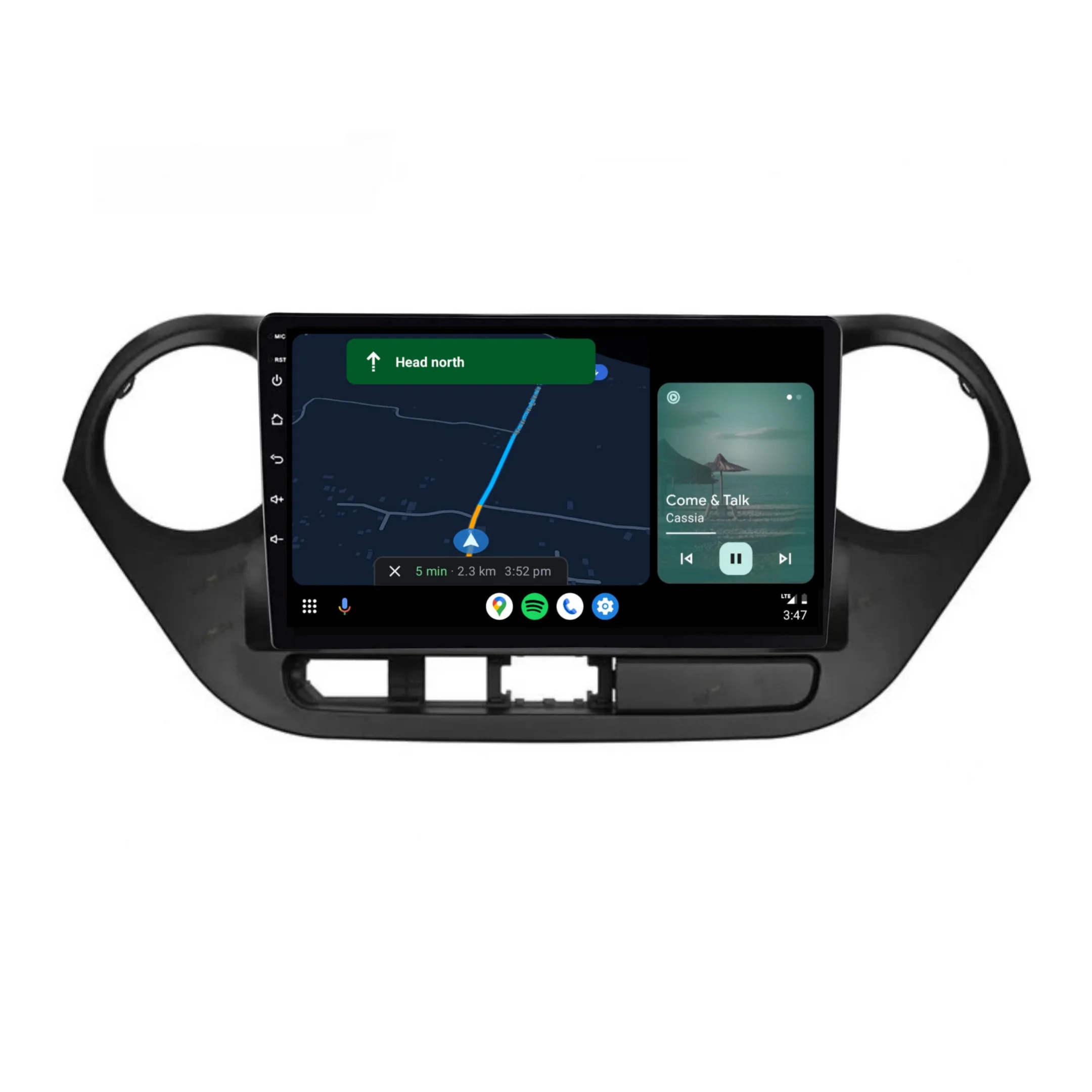 Hyundai I10 (2013-2018) Plug & Play Head Unit Upgrade Kit: Car Radio with Wireless & Wired Apple CarPlay & Android Auto - Image 4