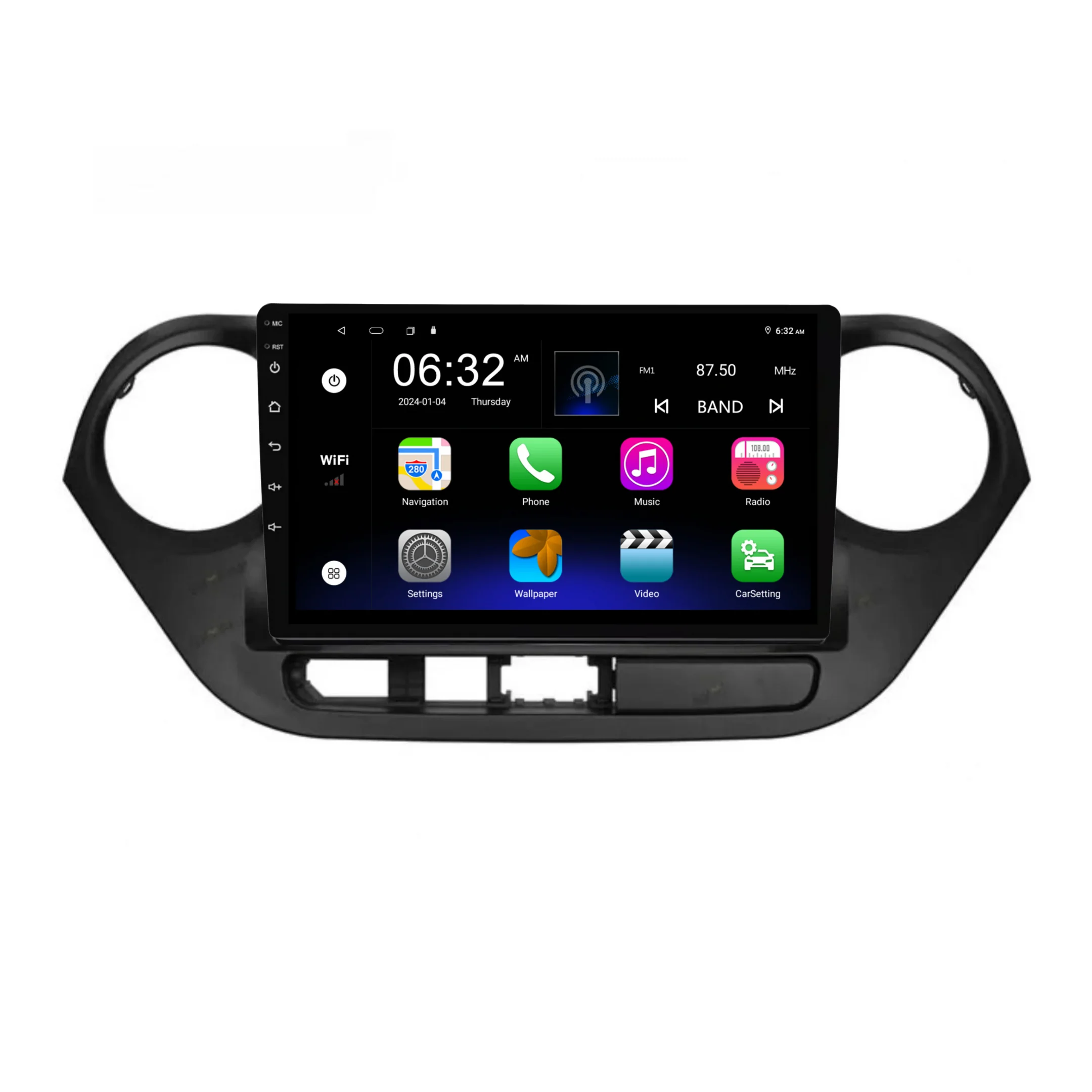 Hyundai I10 (2013-2018) Plug & Play Head Unit Upgrade Kit: Car Radio with Wireless & Wired Apple CarPlay & Android Auto - Image 6