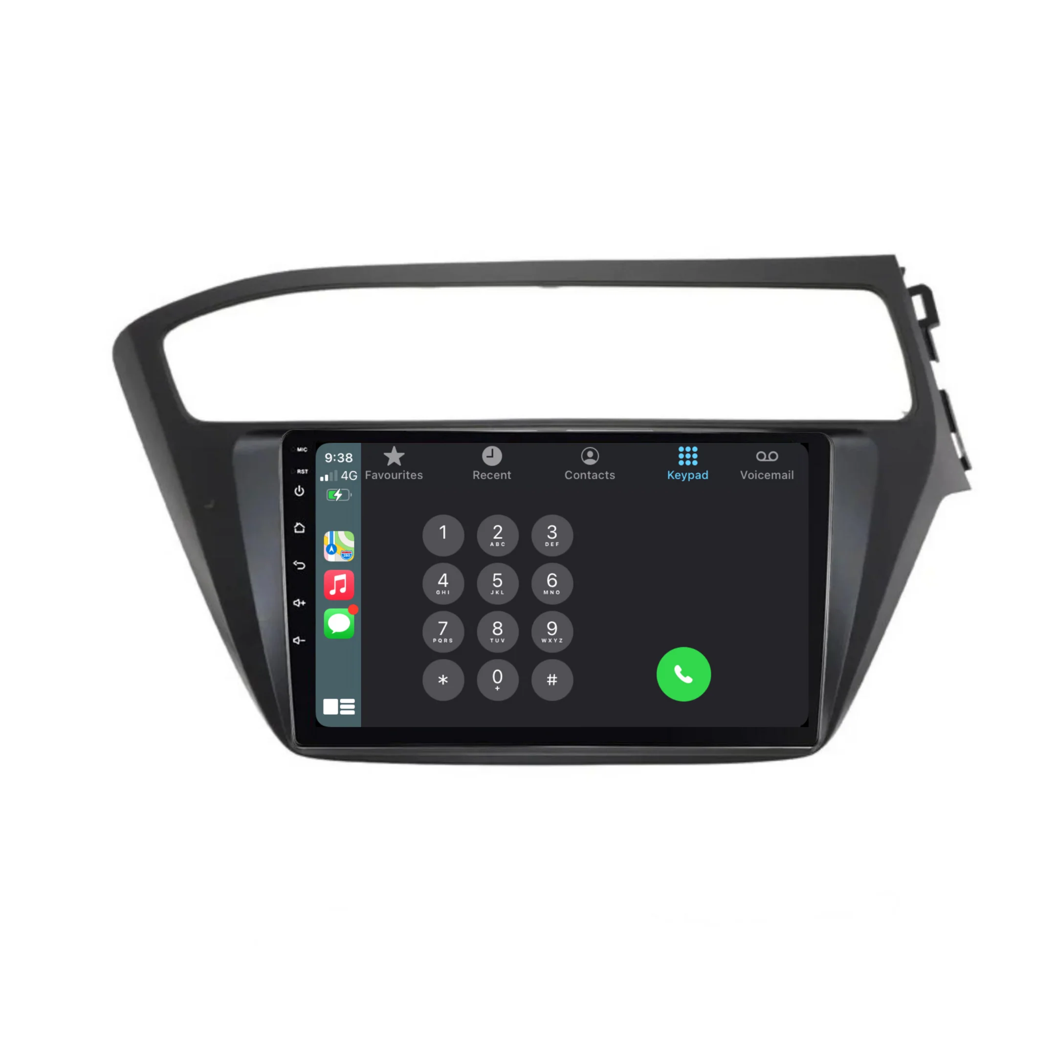 Hyundai I20 (2018-2020) Plug & Play Head Unit Upgrade Kit: Car Radio with Wireless & Wired Apple CarPlay & Android Auto - Image 3