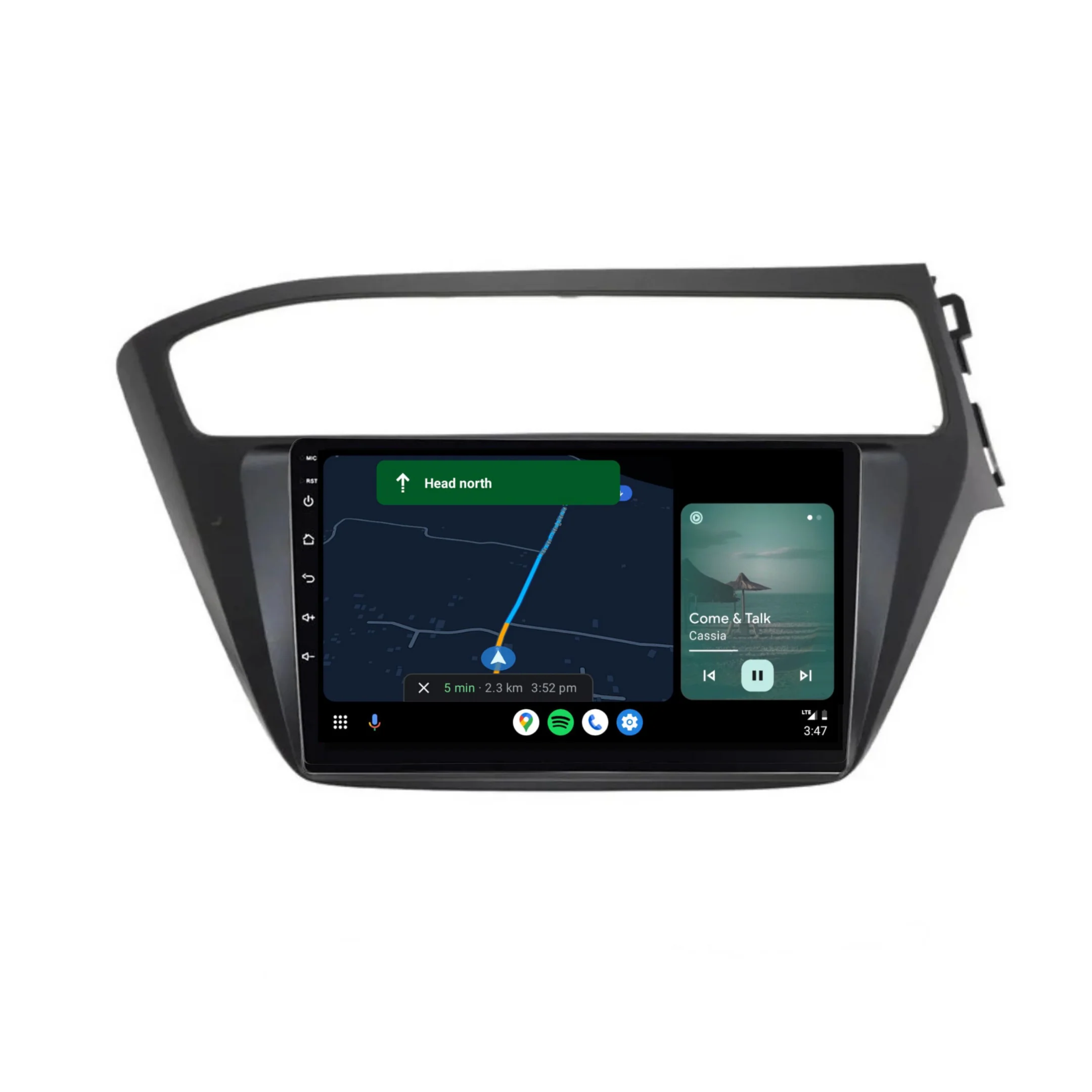 Hyundai I20 (2018-2020) Plug & Play Head Unit Upgrade Kit: Car Radio with Wireless & Wired Apple CarPlay & Android Auto - Image 4