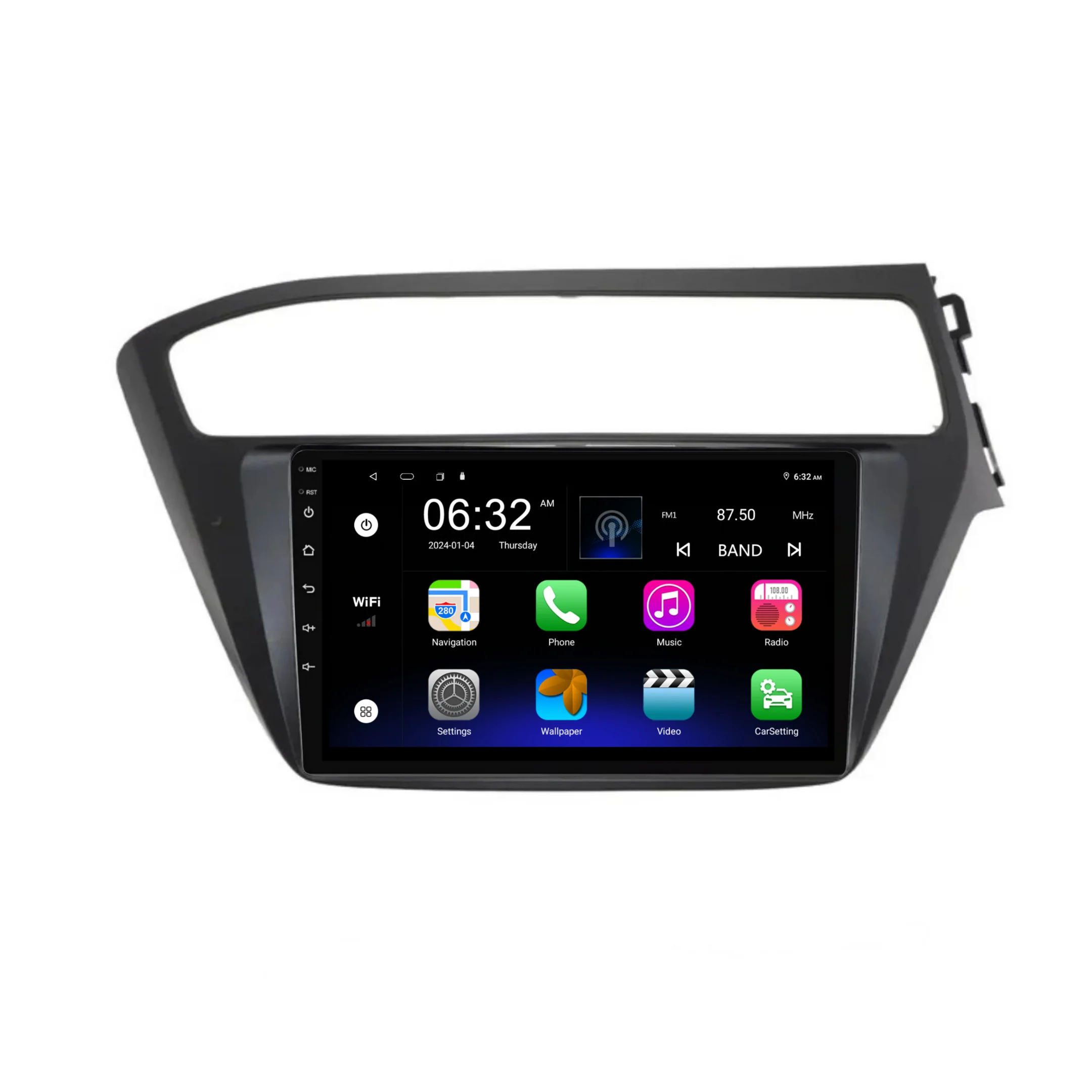 Hyundai I20 (2018-2020) Plug & Play Head Unit Upgrade Kit: Car Radio with Wireless & Wired Apple CarPlay & Android Auto - Image 6