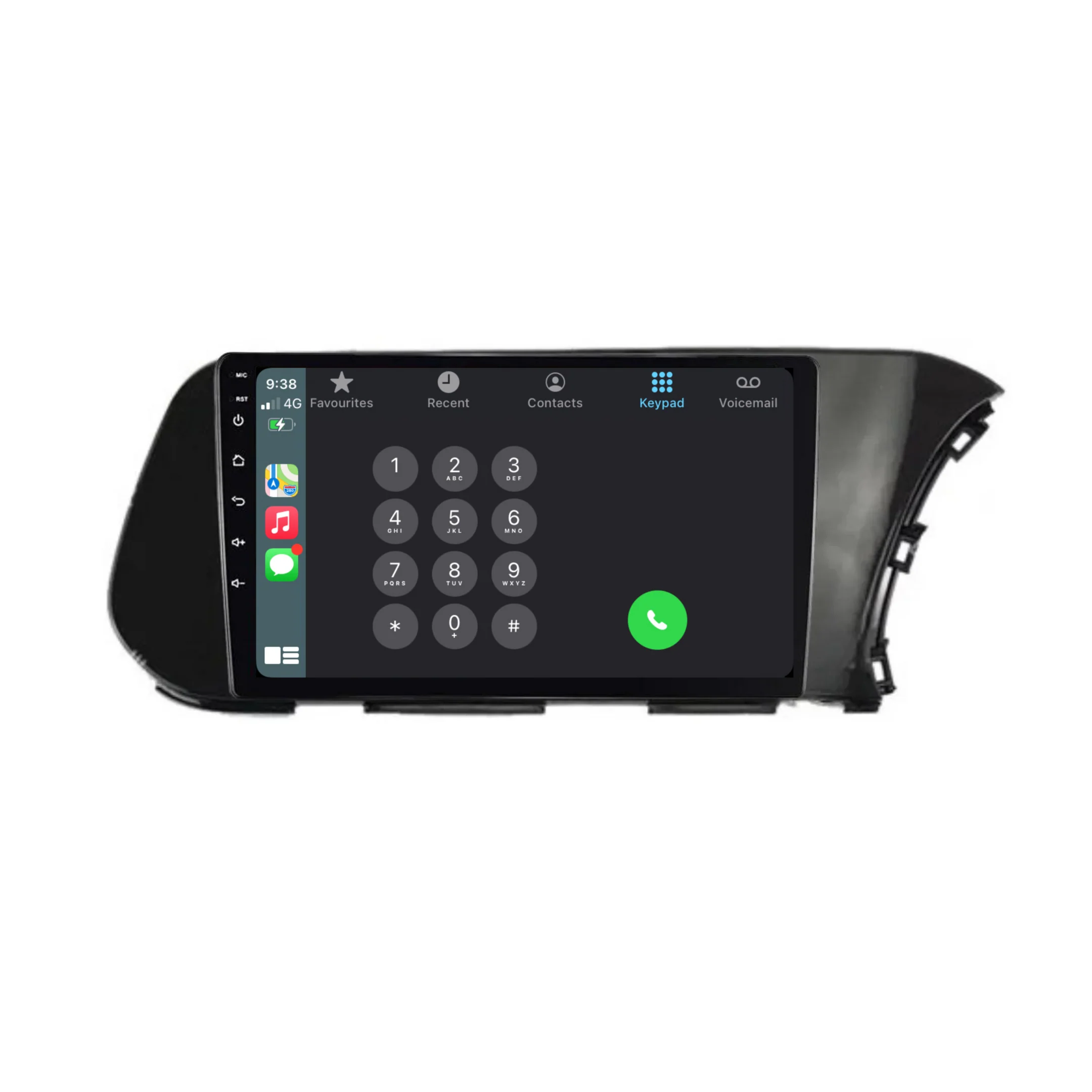 Hyundai I20 (2020+) Plug & Play Head Unit Upgrade Kit: Car Radio with Wireless & Wired Apple CarPlay & Android Auto - Image 3