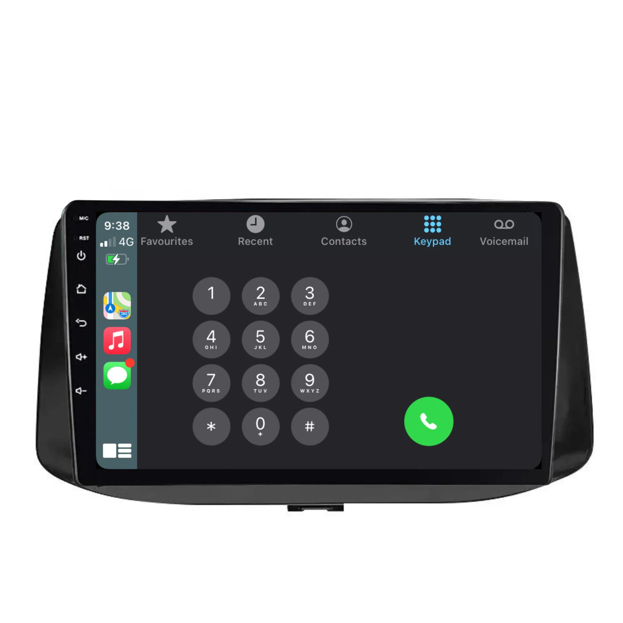 Hyundai i30 (2017-2022) Plug & Play Head Unit Upgrade Kit: Car Radio with Wireless & Wired Apple CarPlay & Android Auto - Image 4