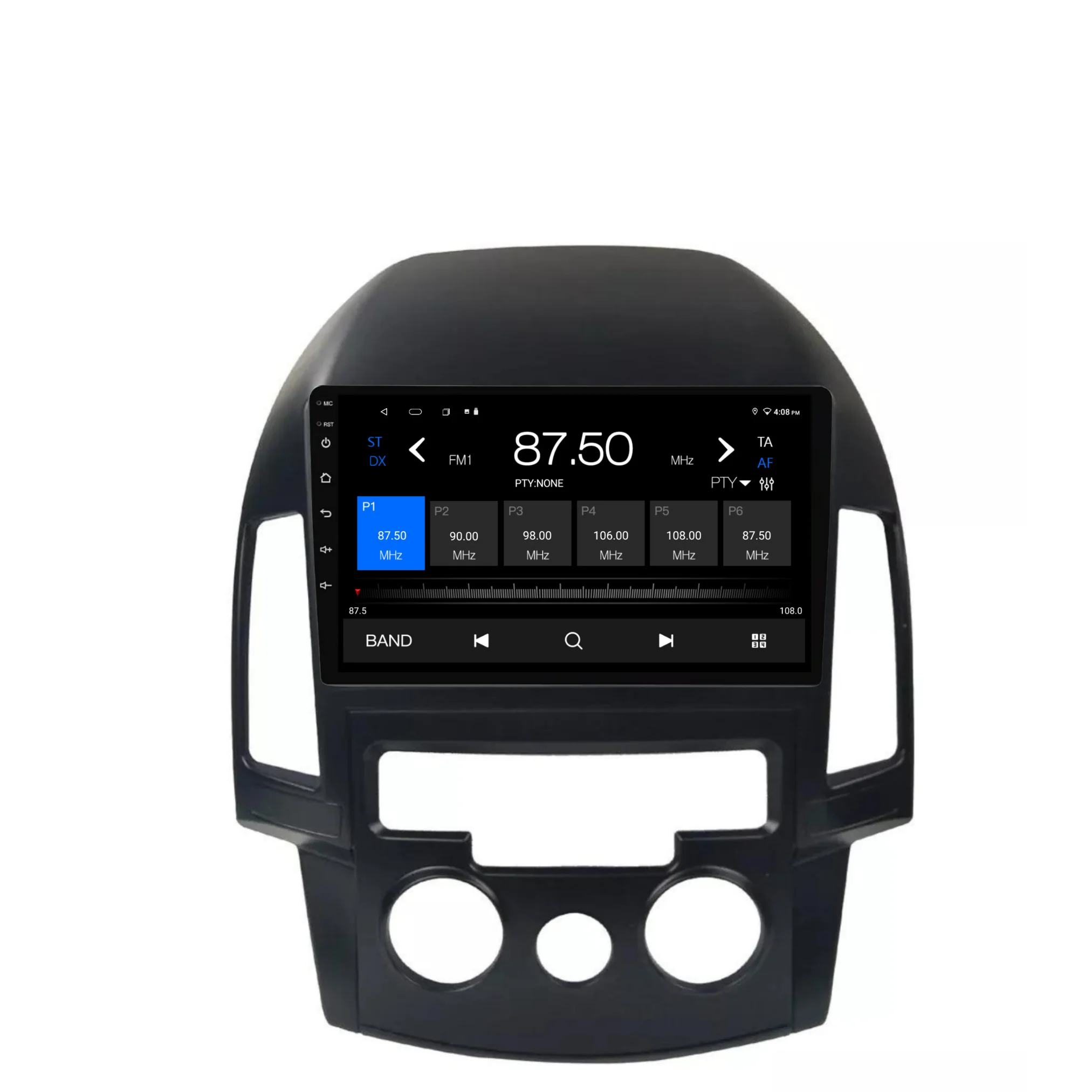 Hyundai i30 (Manual AC) (2007-2012) Plug & Play Head Unit Upgrade Kit: Car Radio with Wireless & Wired Apple CarPlay & Android Auto - Image 5