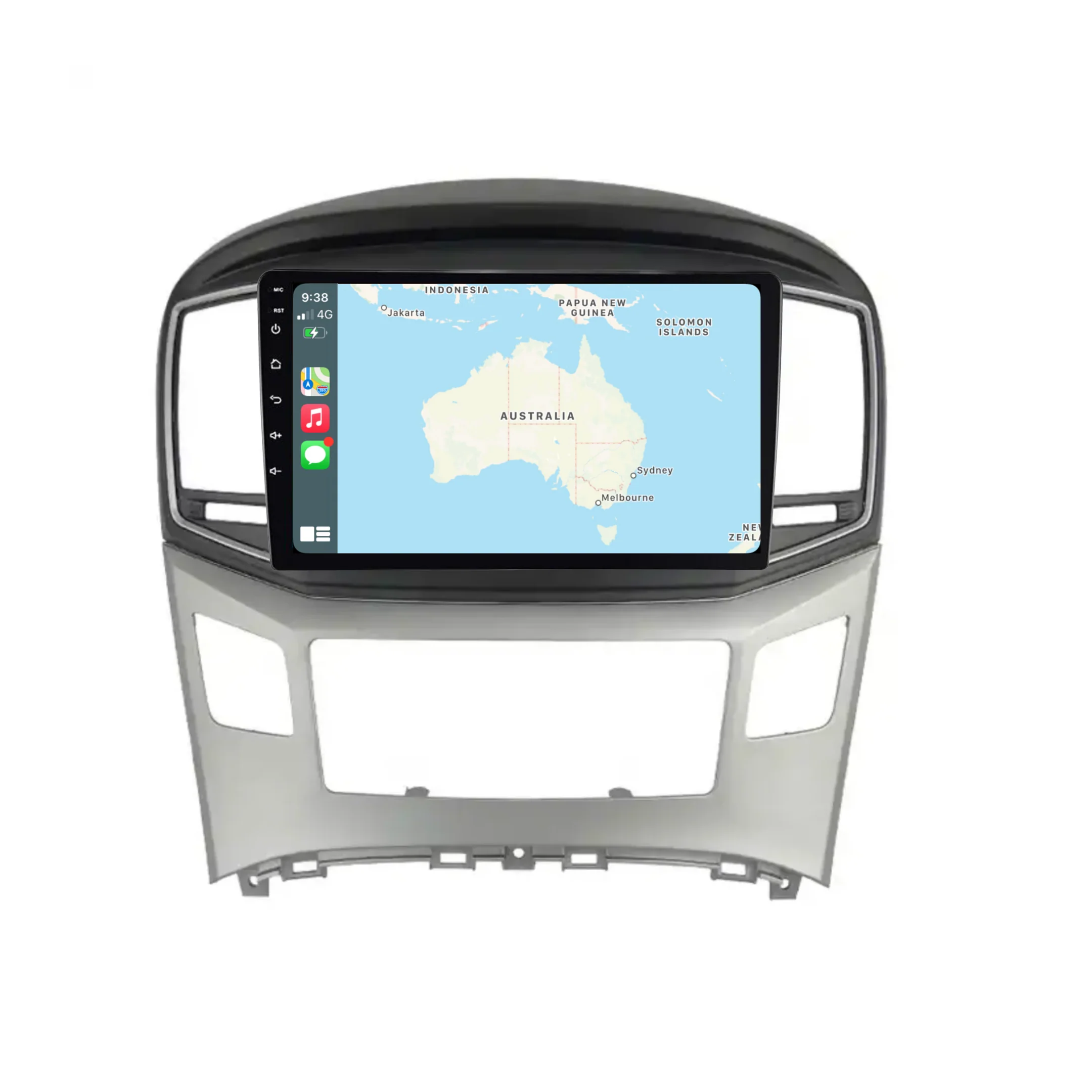 Hyundai iLOAD / H1 Starex / Staria (2015-2022) Plug & Play Head Unit Upgrade Kit: Car Radio with Wireless & Wired Apple CarPlay & Android Auto - Image 2