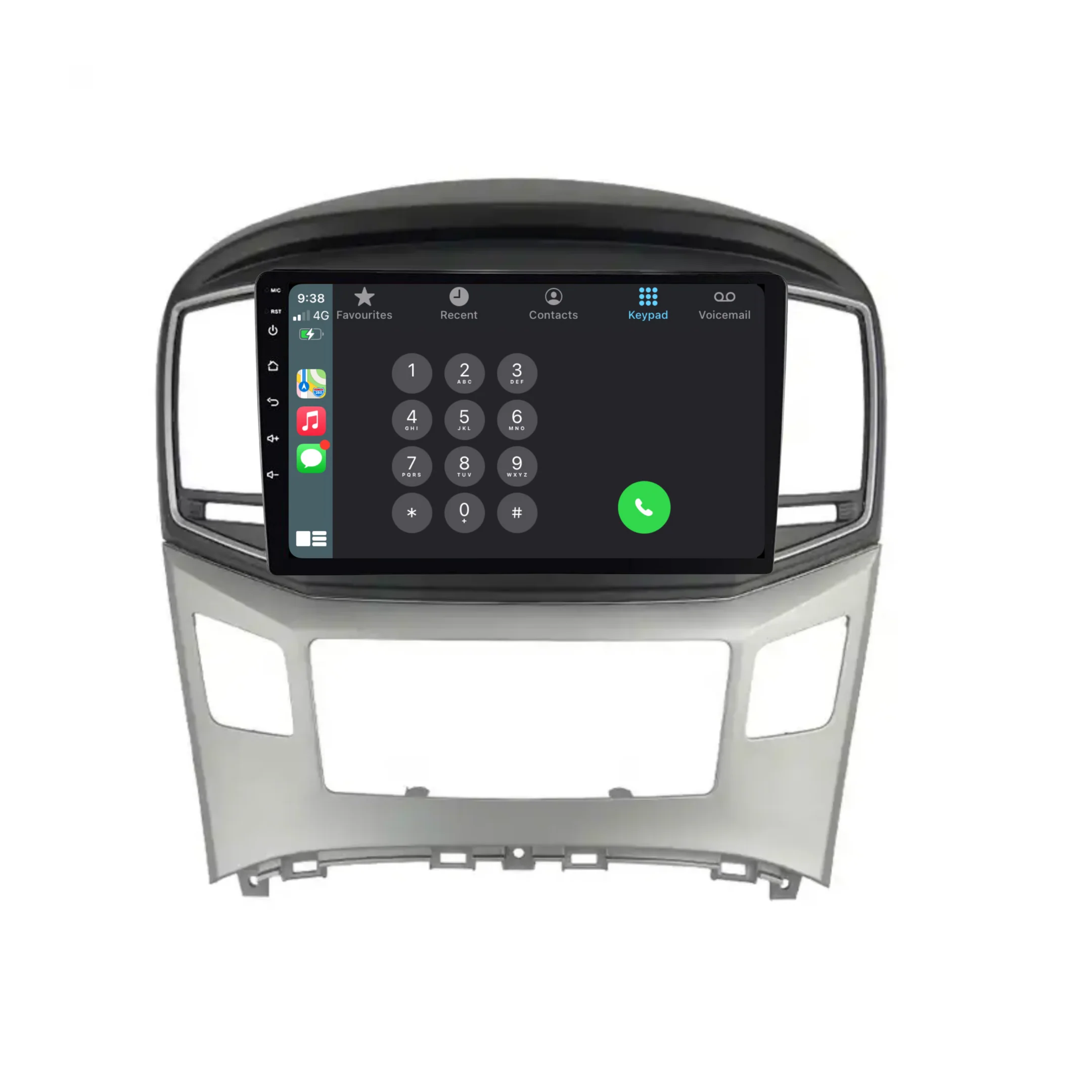 Hyundai iLOAD / H1 Starex / Staria (2015-2022) Plug & Play Head Unit Upgrade Kit: Car Radio with Wireless & Wired Apple CarPlay & Android Auto - Image 3